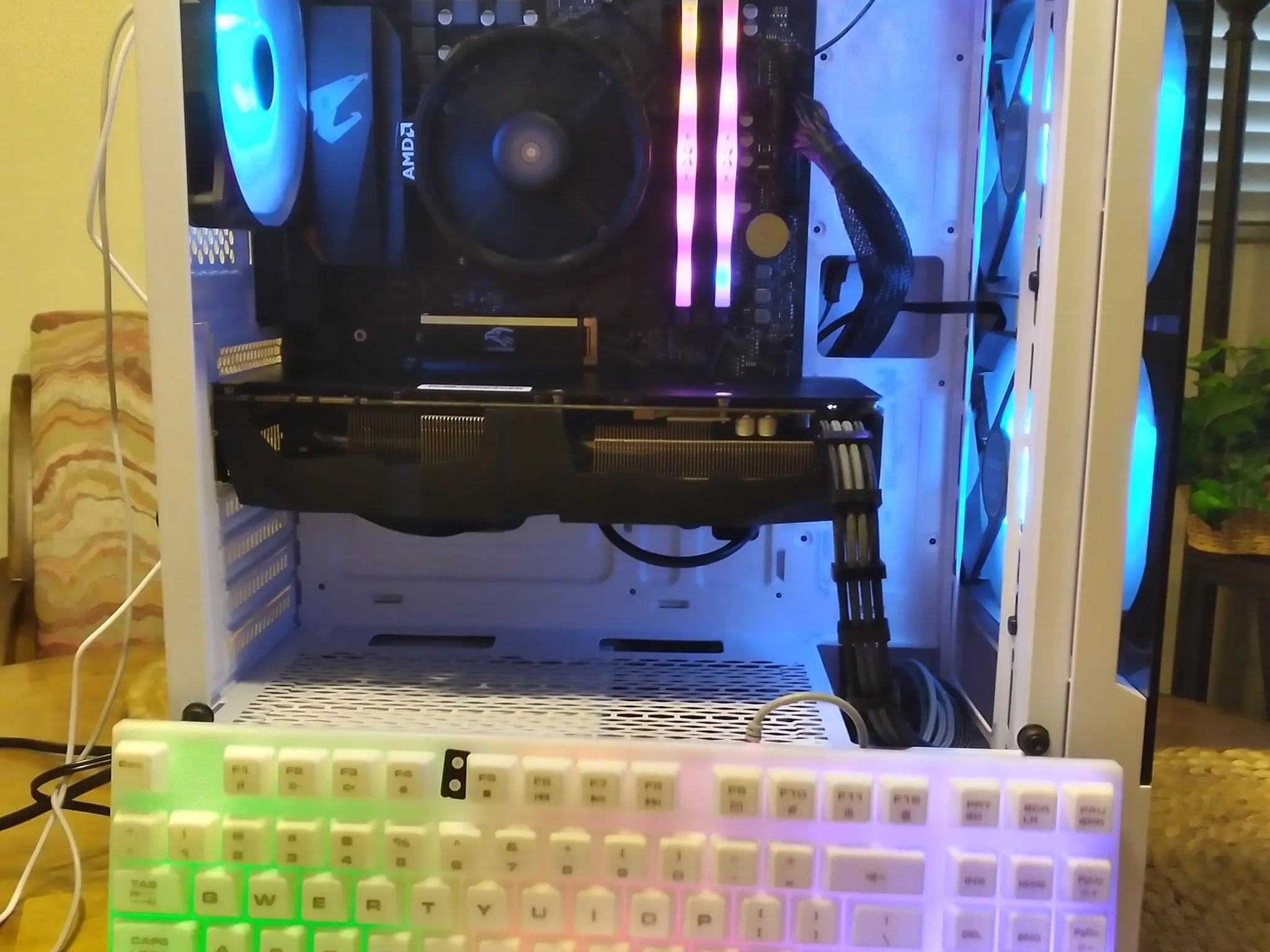 New custom built Ryzen 5 3600/ GTX 1080