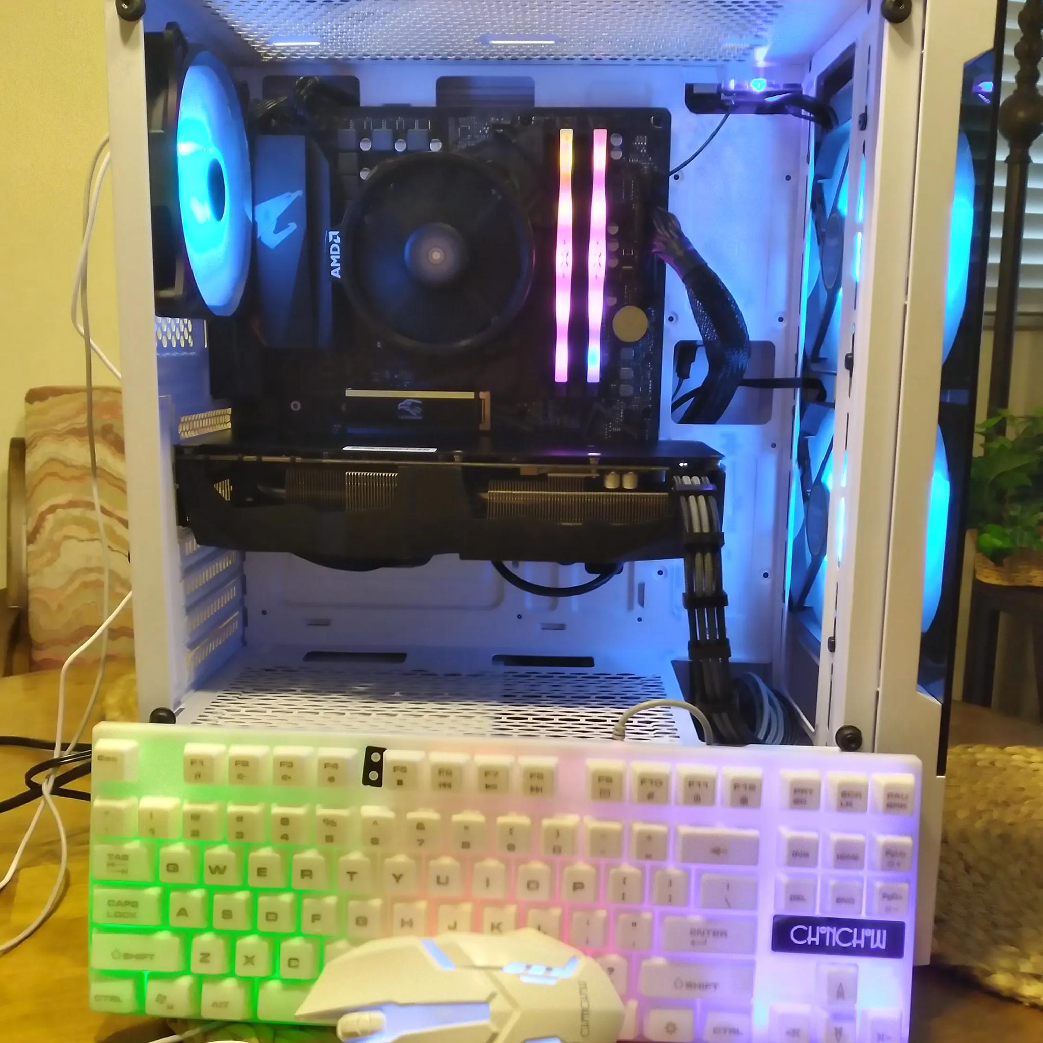 New custom built Ryzen 5 3600/ GTX 1080