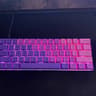 Matrix 60% Custom Mechanical Gaming Keyboard | 🟣🪐 Galactic Wonder 🪐🟣