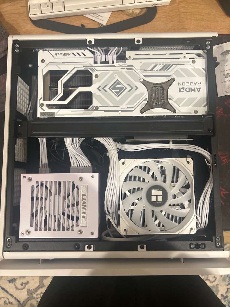 Custom White ITX Gaming PC