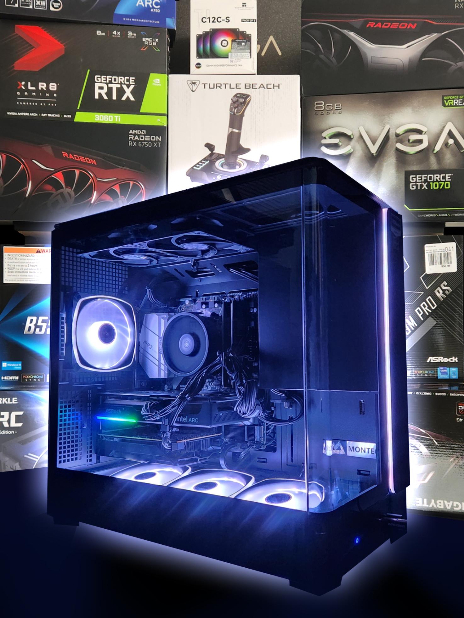 Ryzen 5 3600, Intel Asrock Challenger b570, 32Gb ram, 1Tb nvme ssd