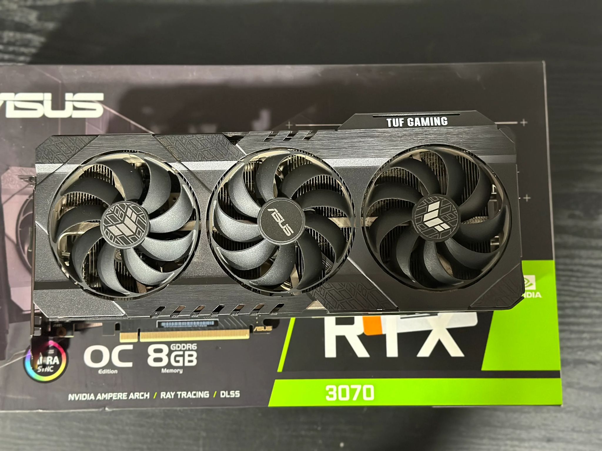 ASUS TUF Gaming GeForce RTX 3070 V2 OC Edition 8GB GDDR6 PCI Express 4.0 Video Card