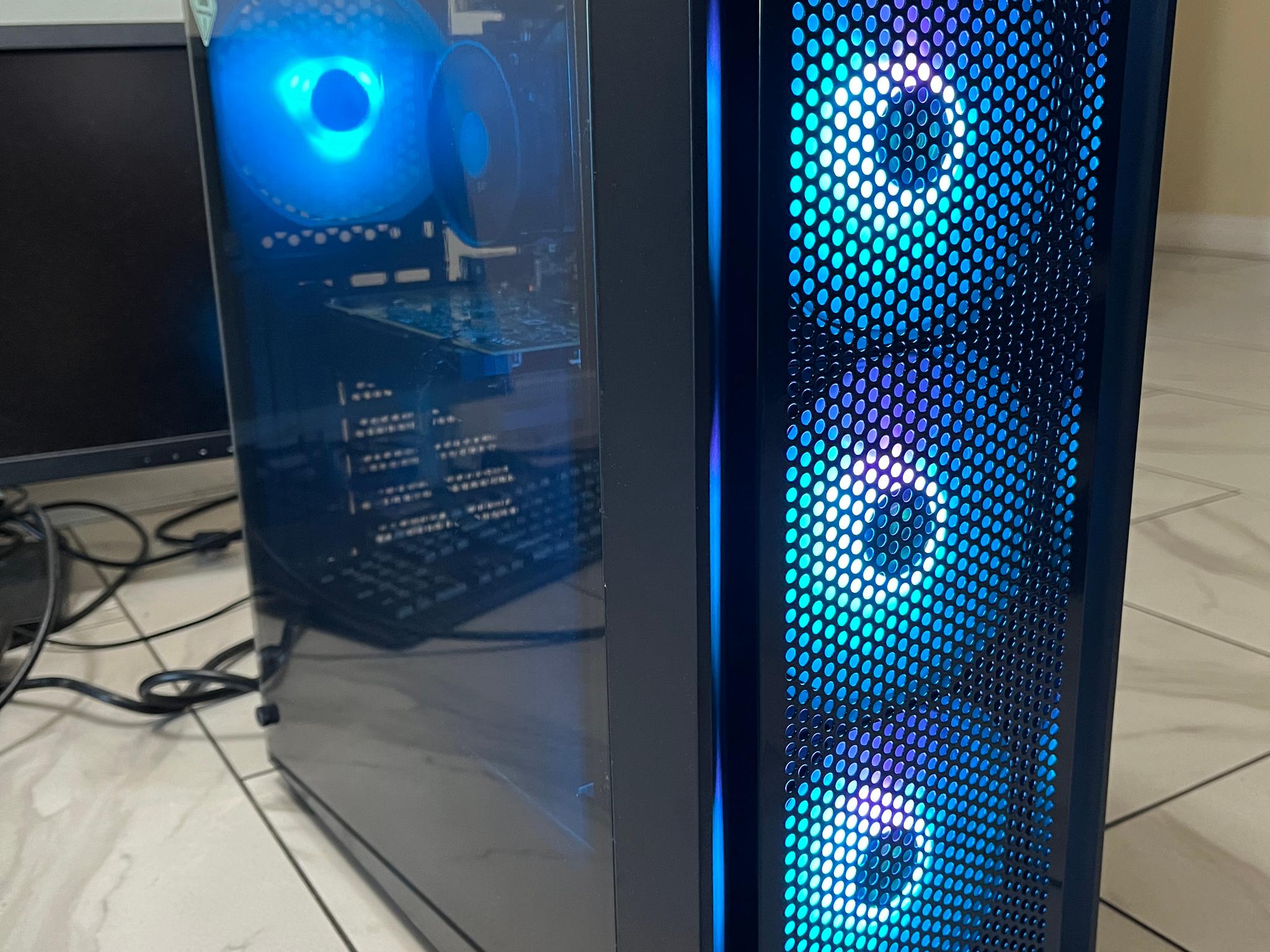 🖥️🔥NVIDIA RTX 2060 Super, Intel i5-7500, 16GB RAM, 870 GB Storage, High Performance RGB Gaming PC