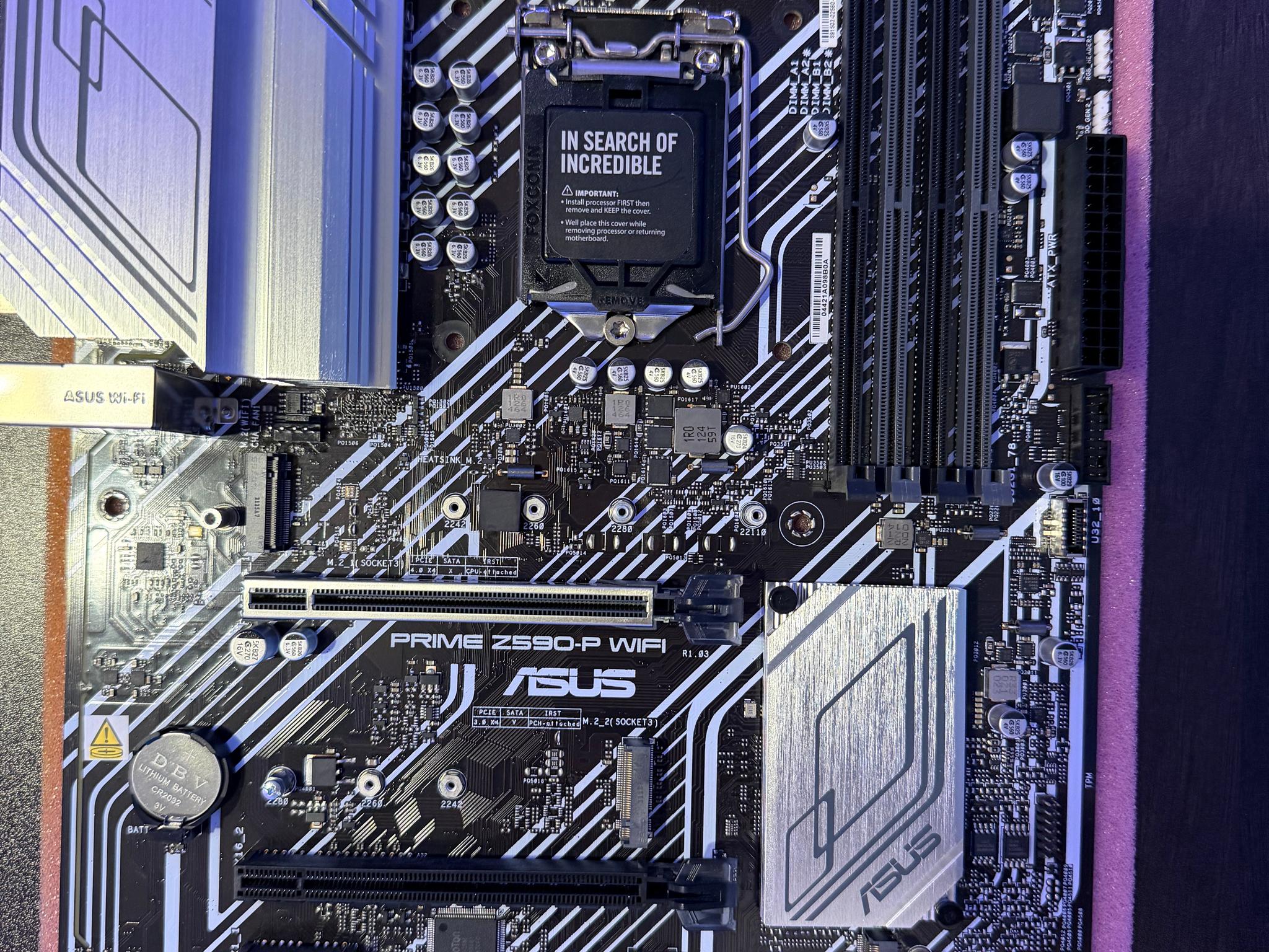 Asus PRIME Z590-P WiFi Motherboard