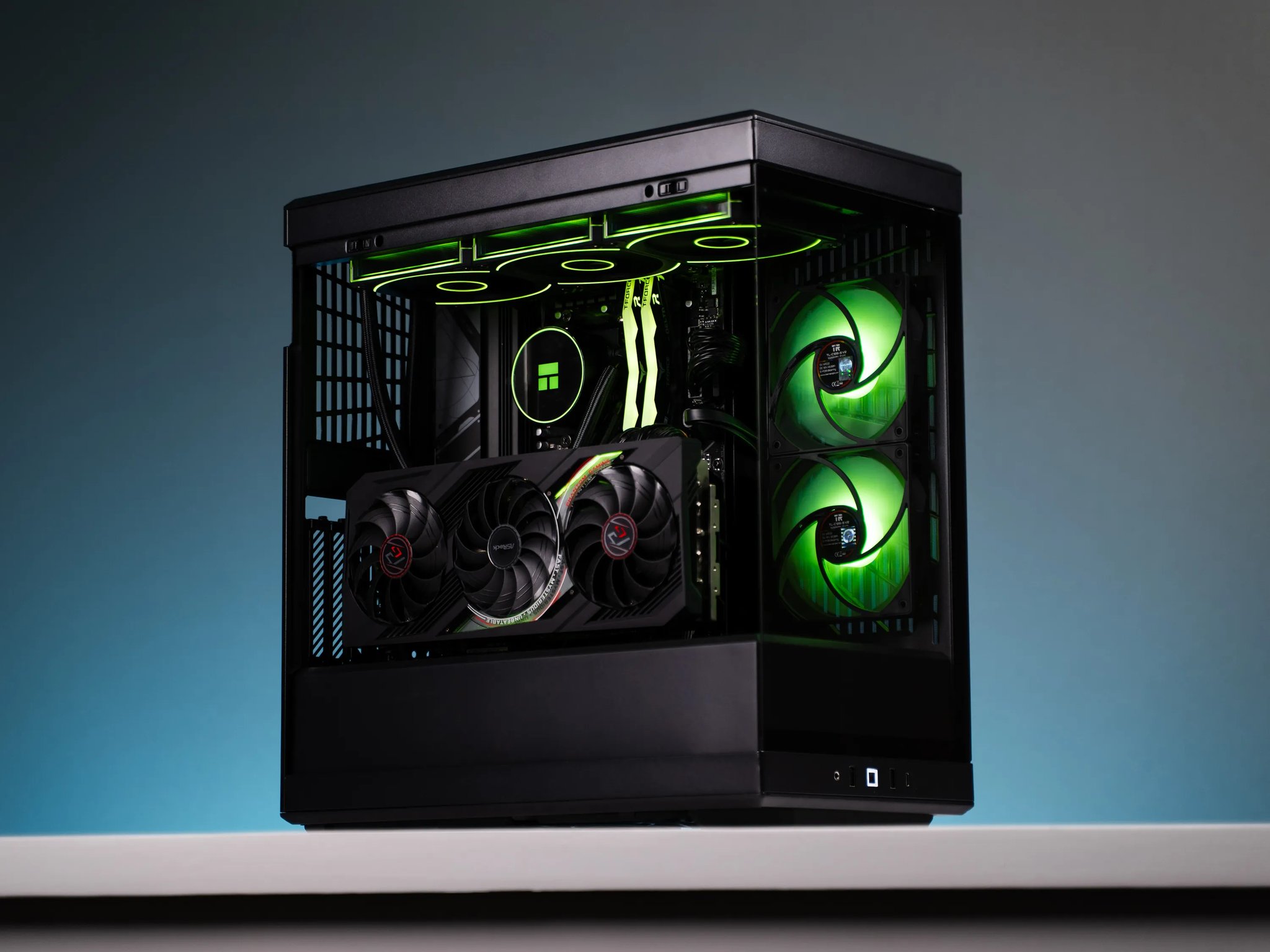 “Darcform V2” RX 7900 XTX  Ryzen 7 7800X3D 2TB 32GB Windows 11 Gaming PC Powerhouse