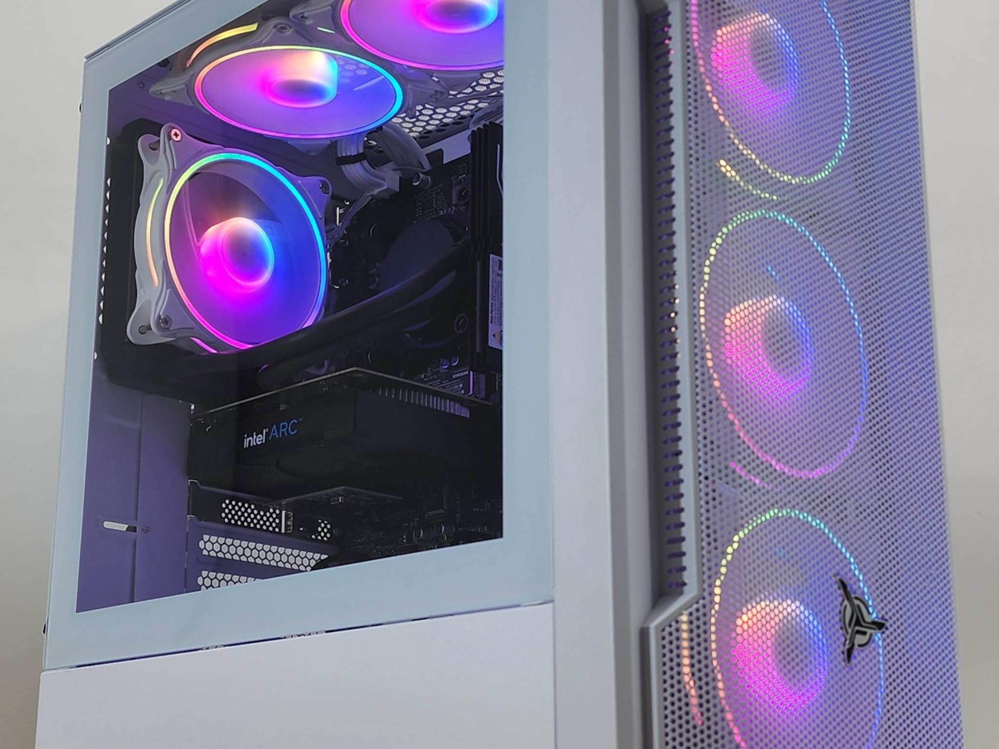 Gaming PC i3-10105F 16GB RAM 256GB SSD + 1TB HDD A380 6GB Windows 11 Computer