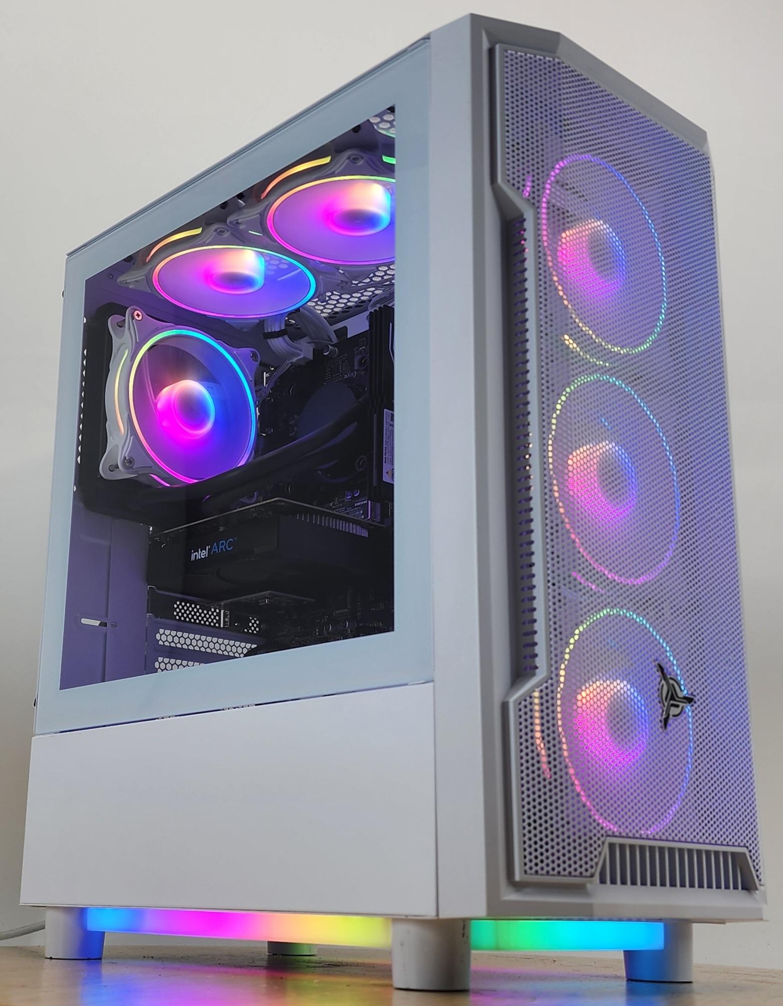 Gaming PC i3-10105F 16GB RAM 256GB SSD + 1TB HDD A380 6GB Windows 11 Computer