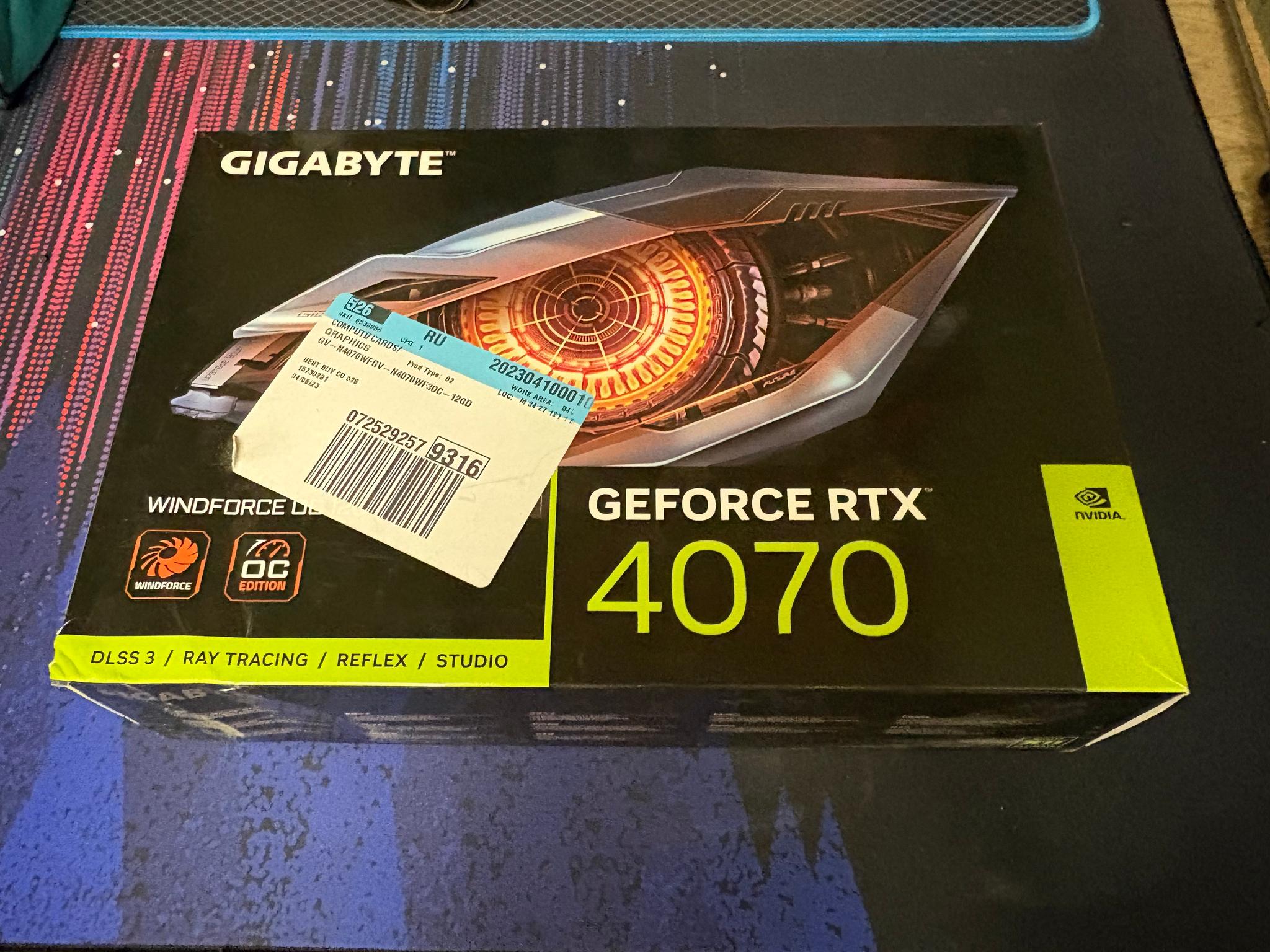 Gigabyte WINDFORCE OC GeForce RTX 4070