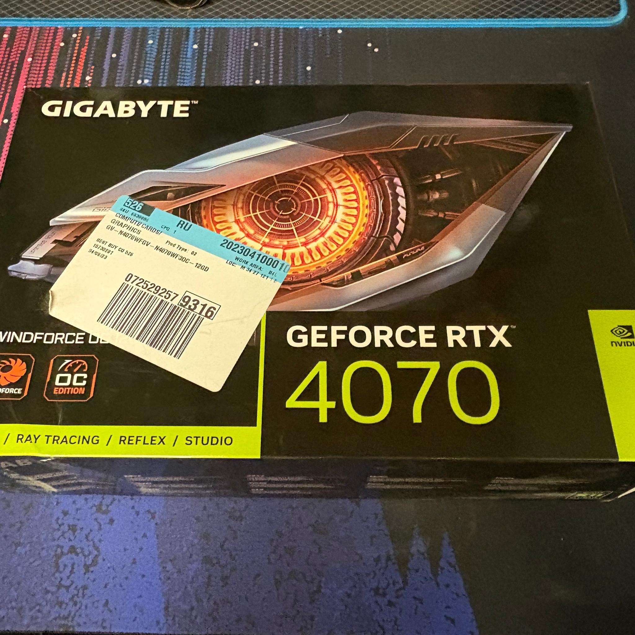 Gigabyte WINDFORCE OC GeForce RTX 4070