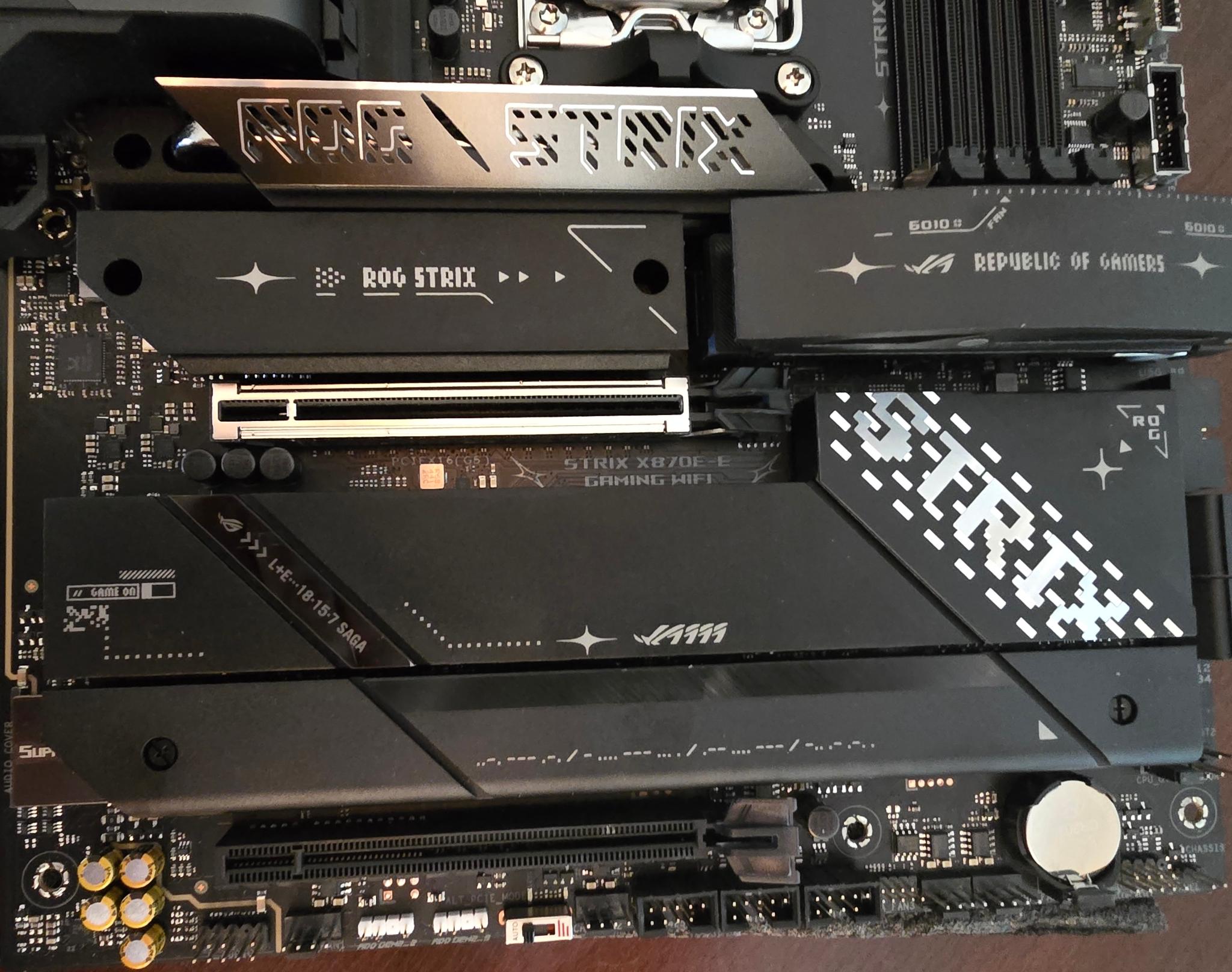 Asus Strix X870E-E Gaming Wifi.