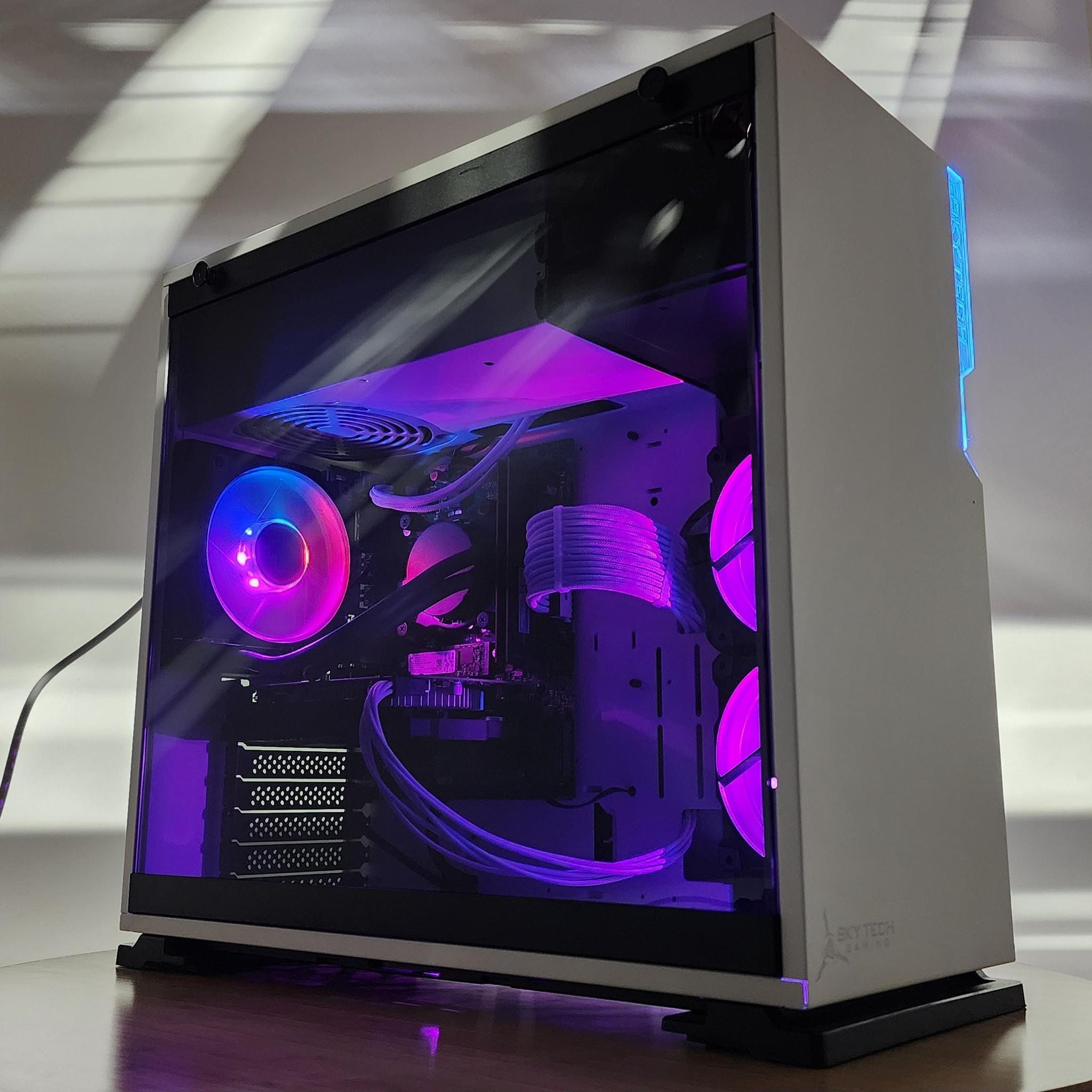Gaming PC i7-8700 16GB RAM 480GB SSD GTX 1650 SUPER 4GB Windows 11 Computer