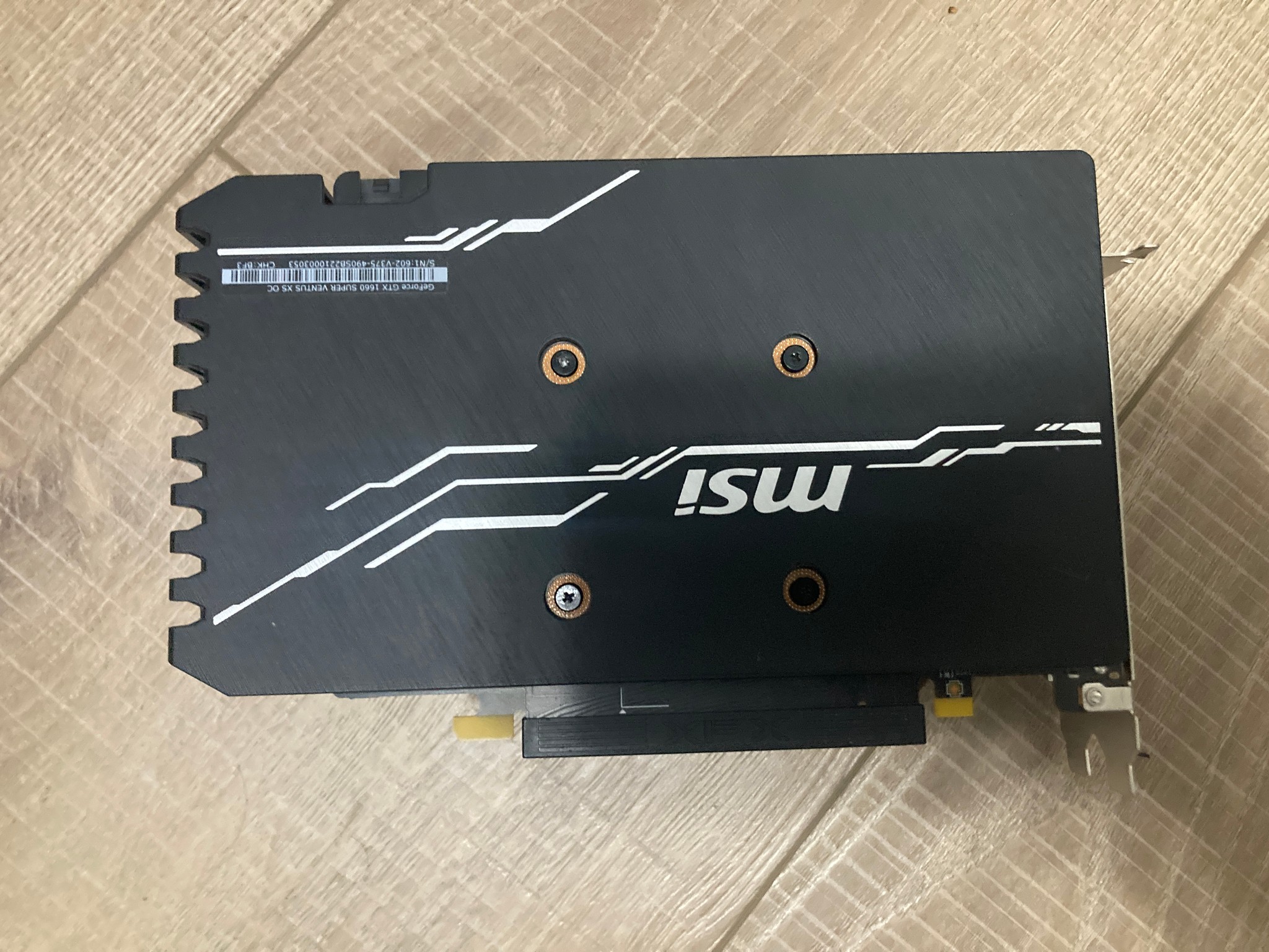 NVIDIA GeForce GTX 1660 Super 6GB Graphics Card (MSI Ventus GP OC)