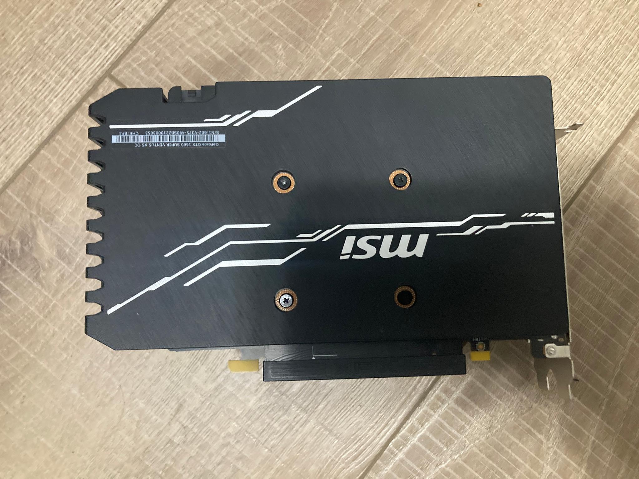 NVIDIA GeForce GTX 1660 Super 6GB Graphics Card (MSI Ventus GP OC)