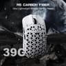 NEW White Attack Shark R5 Ultra 39g Carbon Fiber Gaming Mouse PAW3950MAX 8K Wireless 42K DPI