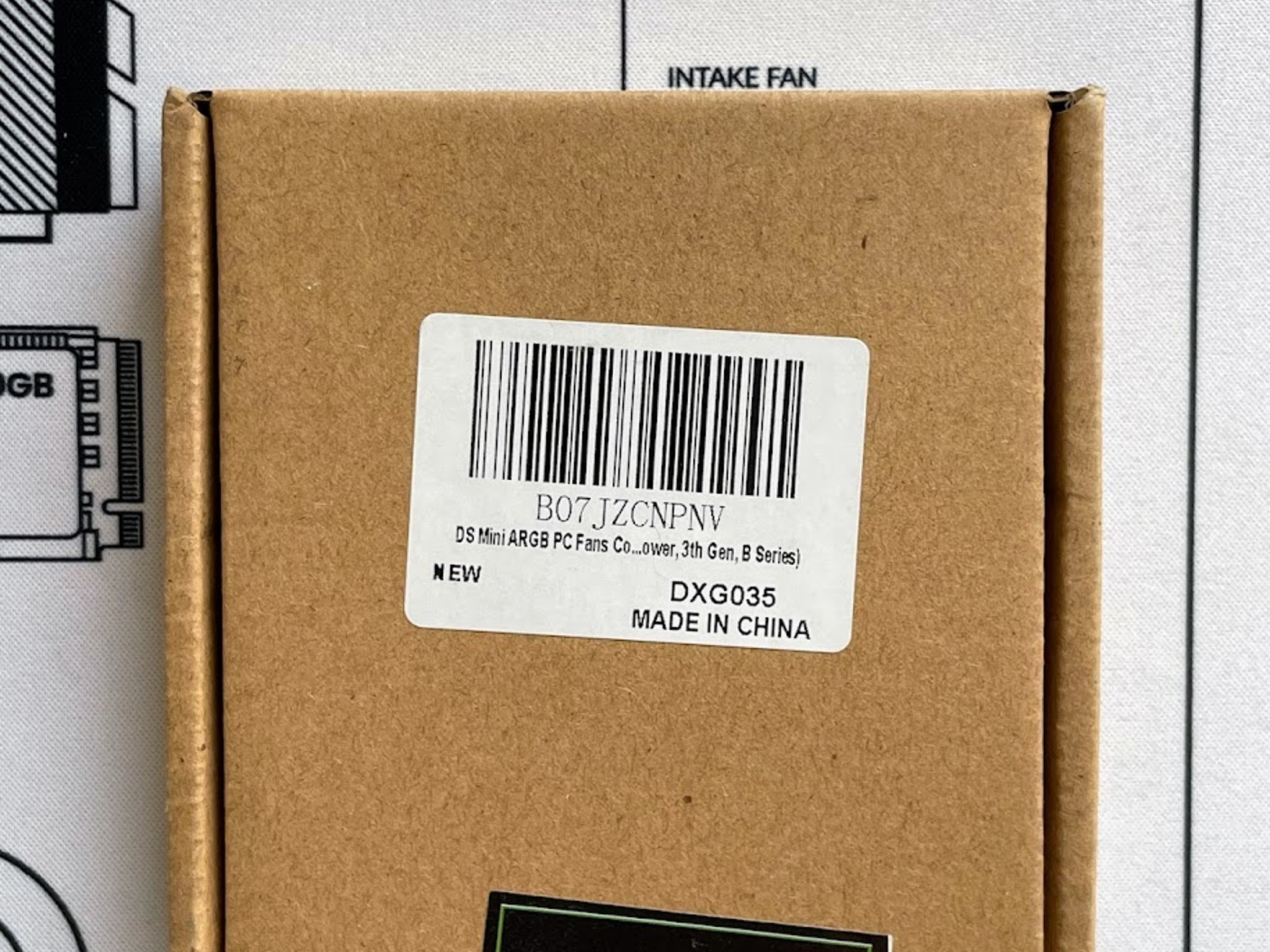 DS Mini 5V 3-Pin ARGB SATA-powered PC Fans/LED Strips Controller w/ 14 Key Remote