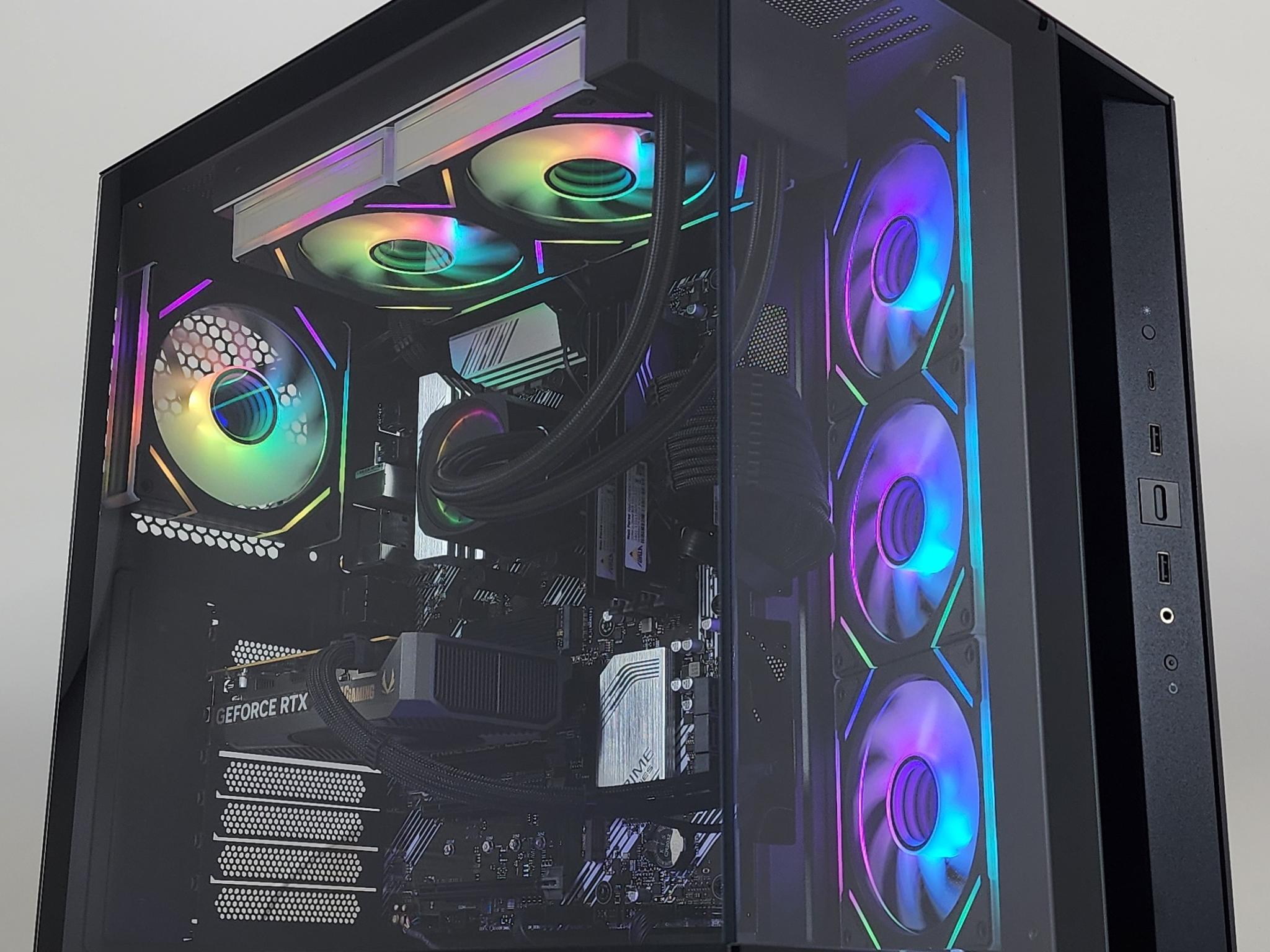 Gaming PC Ryzen 7 5700X 16GB RAM 1TB SSD RTX 5060  8GB Windows 11 Computer
