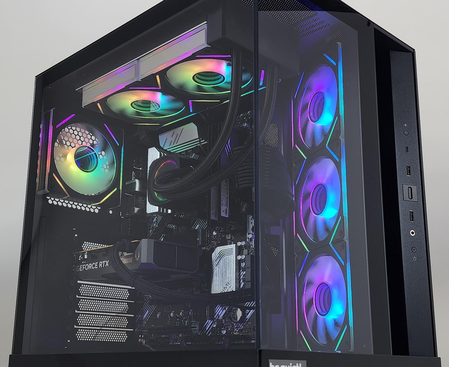 Gaming PC Ryzen 7 5700X 16GB RAM 1TB SSD RTX 5060  8GB Windows 11 Computer