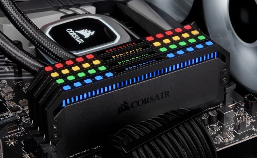 CORSAIR DOMINATOR PLATINUM RGB 16GB (2 x 8GB) DDR4 DRAM 3600MHz