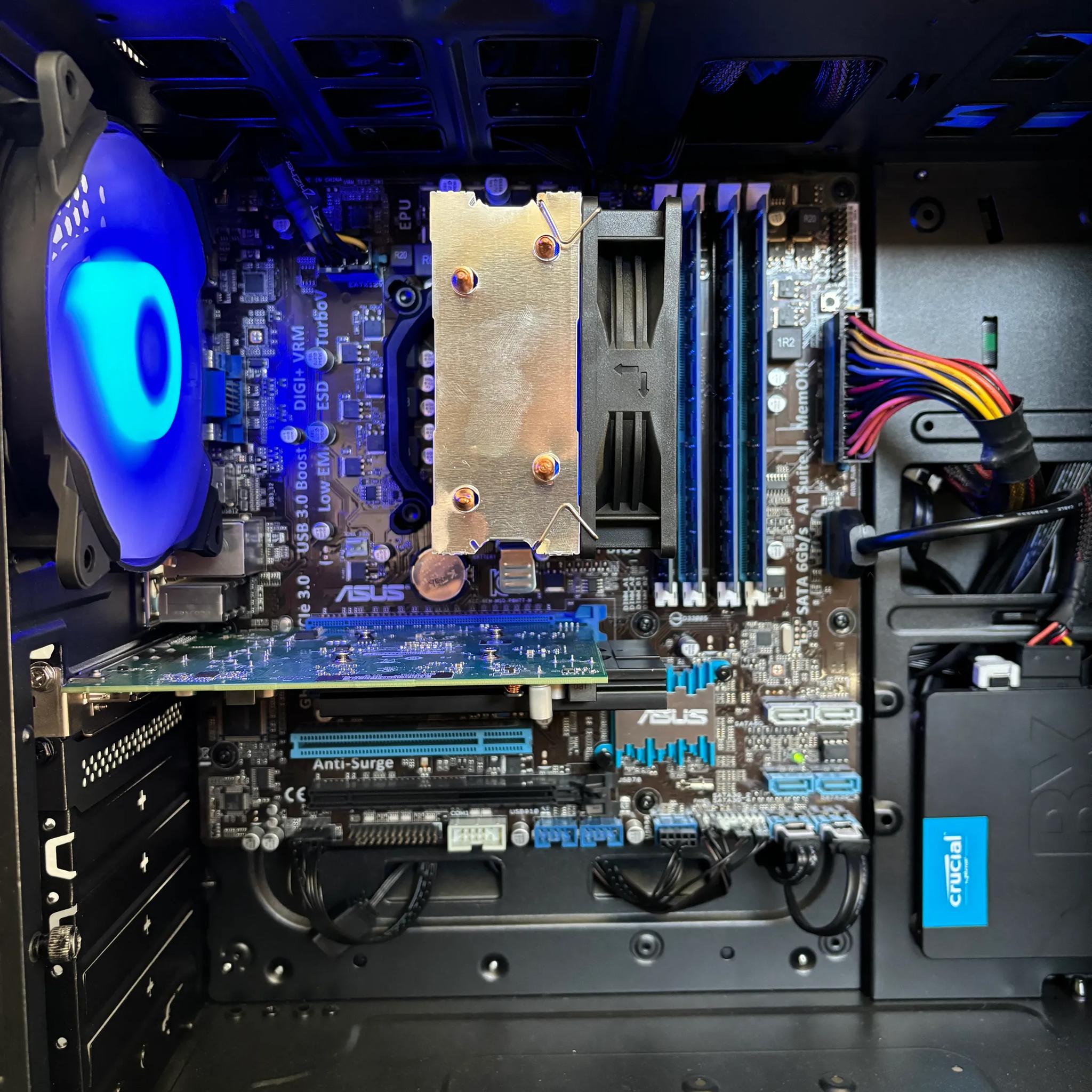 Office/Light Gaming PC | i7-2600K + RX 550 2GB + 16GB RAM