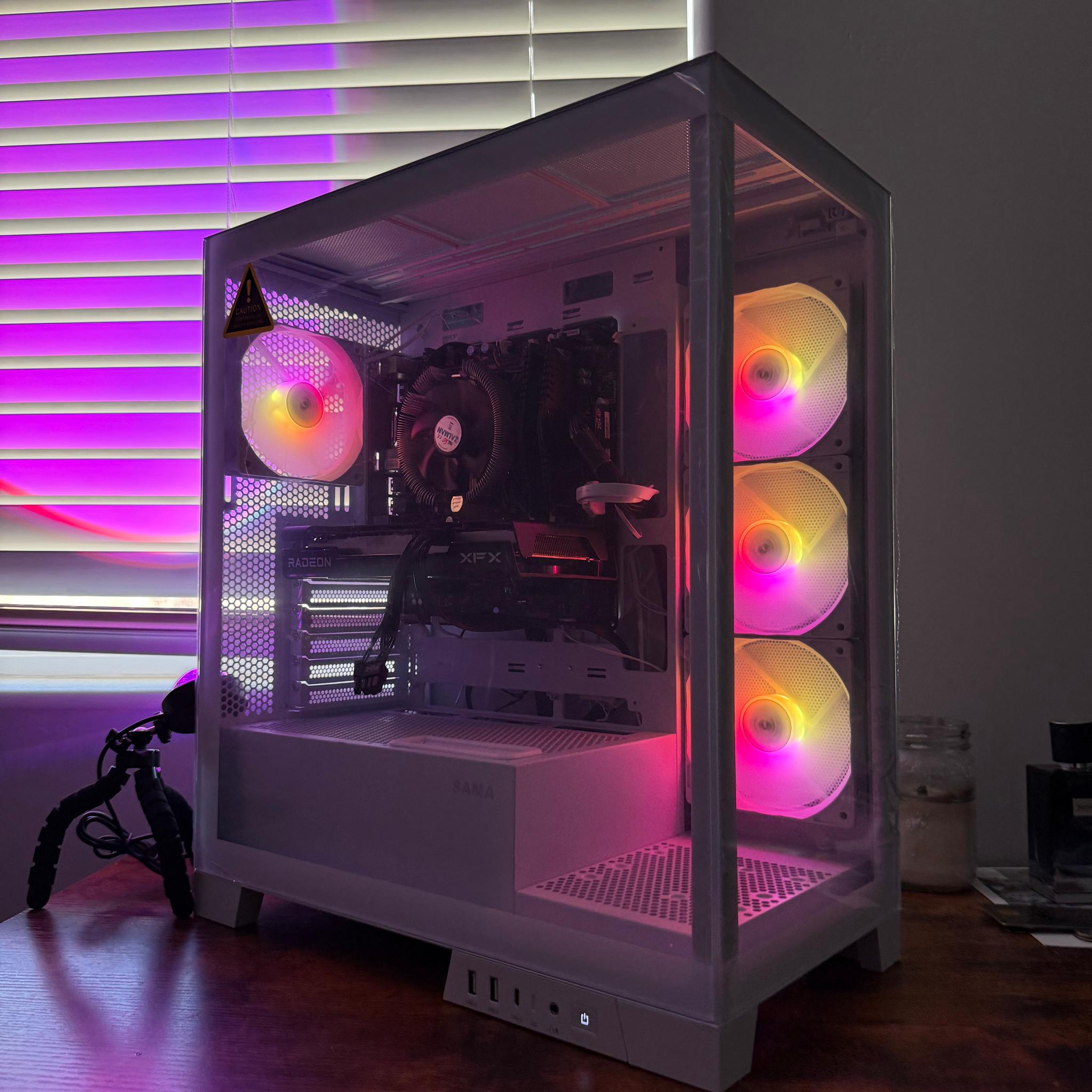 !On sale!Custom white Gaming PC