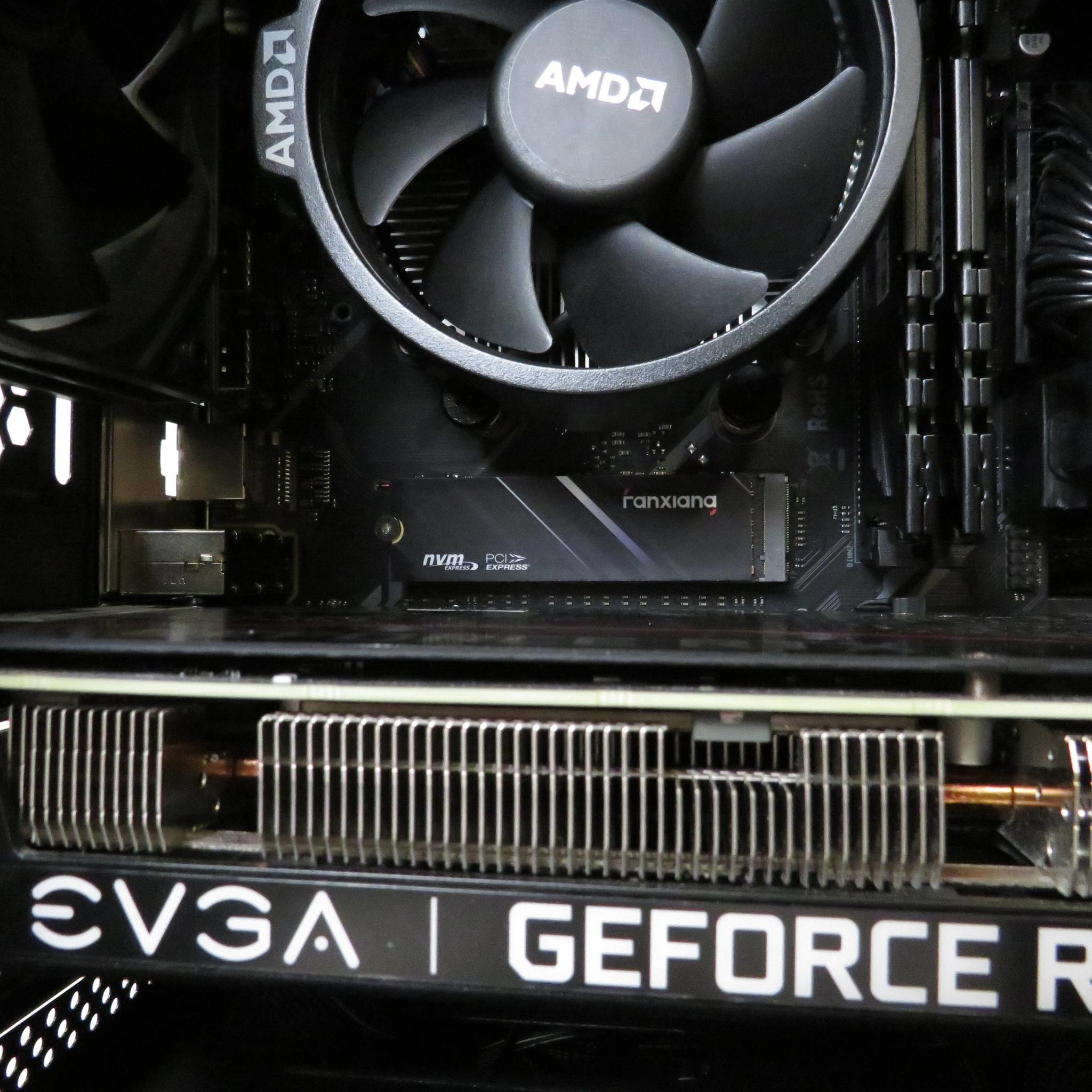 Budget starter gamer: Ryzen 5 2600 + EVGA RTX 3050 8 GB + 16 GB RAM + 1 TB NVME