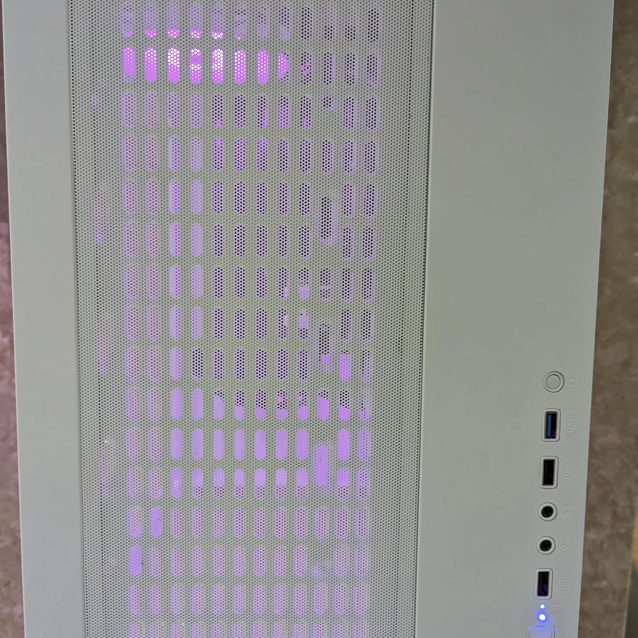 RTX 2070 Super, Ryzen 5 5600x Mid Level RGB Gaming PC (WHITE)
