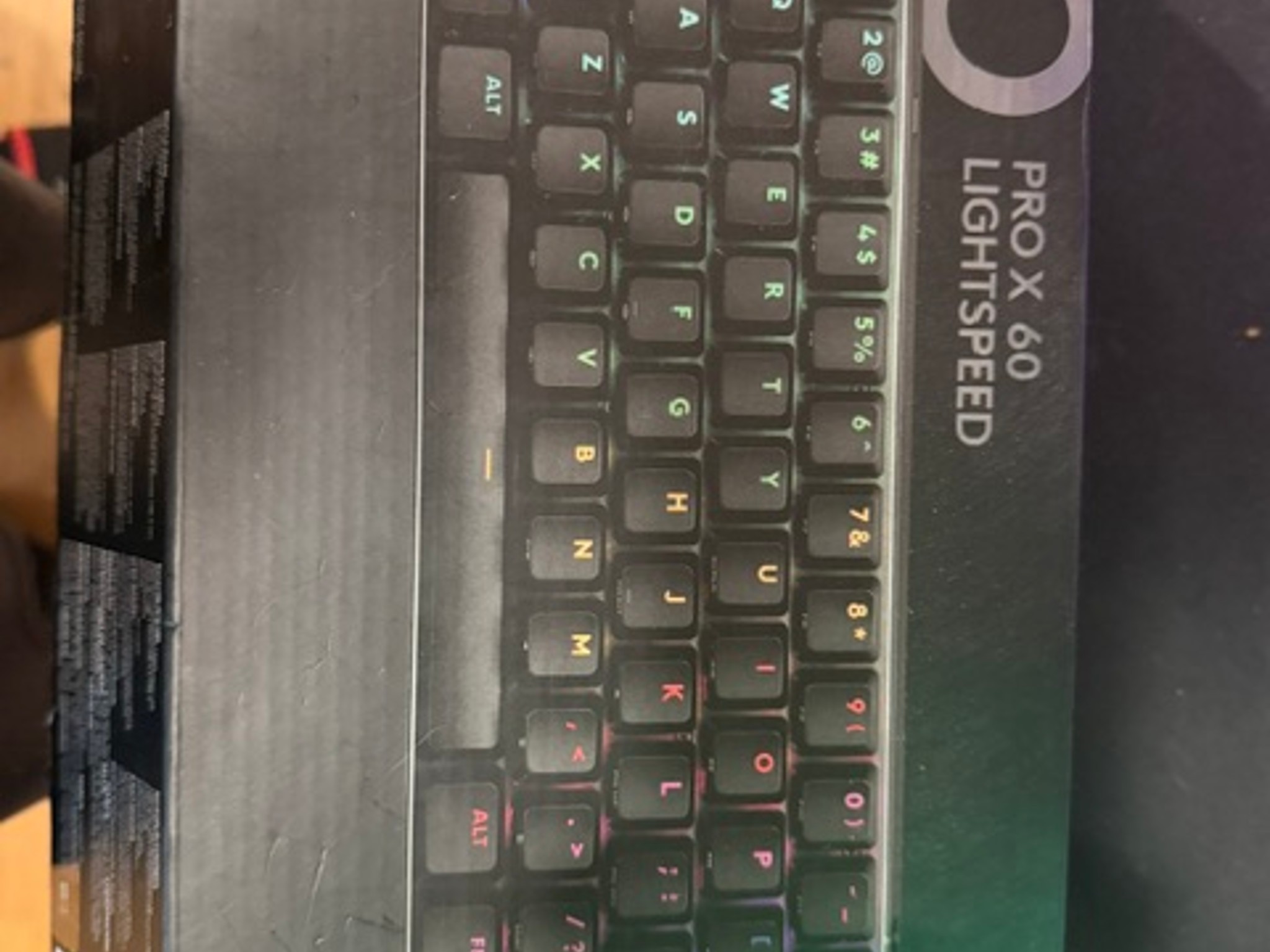 Pro X 60 Lightspeed keyboard Wireless