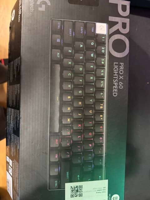 Pro X 60 Lightspeed keyboard Wireless