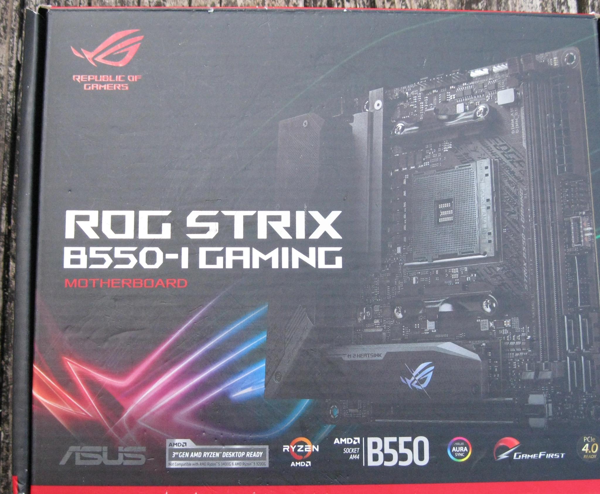 Asus ROG STRIX B550-I GAMING | Mini ITX AM4 Motherboard