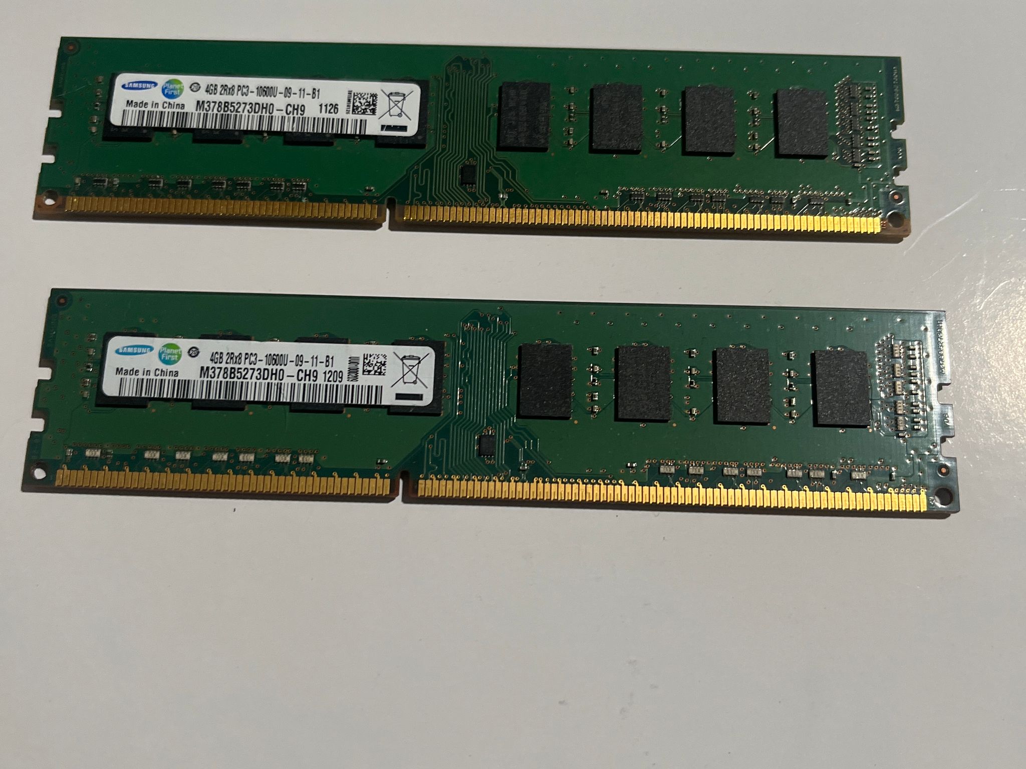 DDR3 2x4 8GB