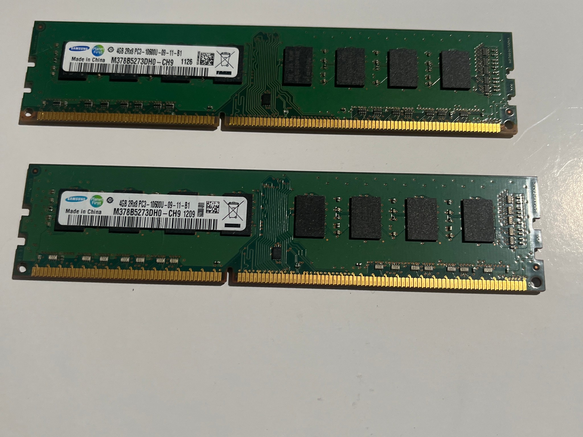 DDR3 2x4 8GB
