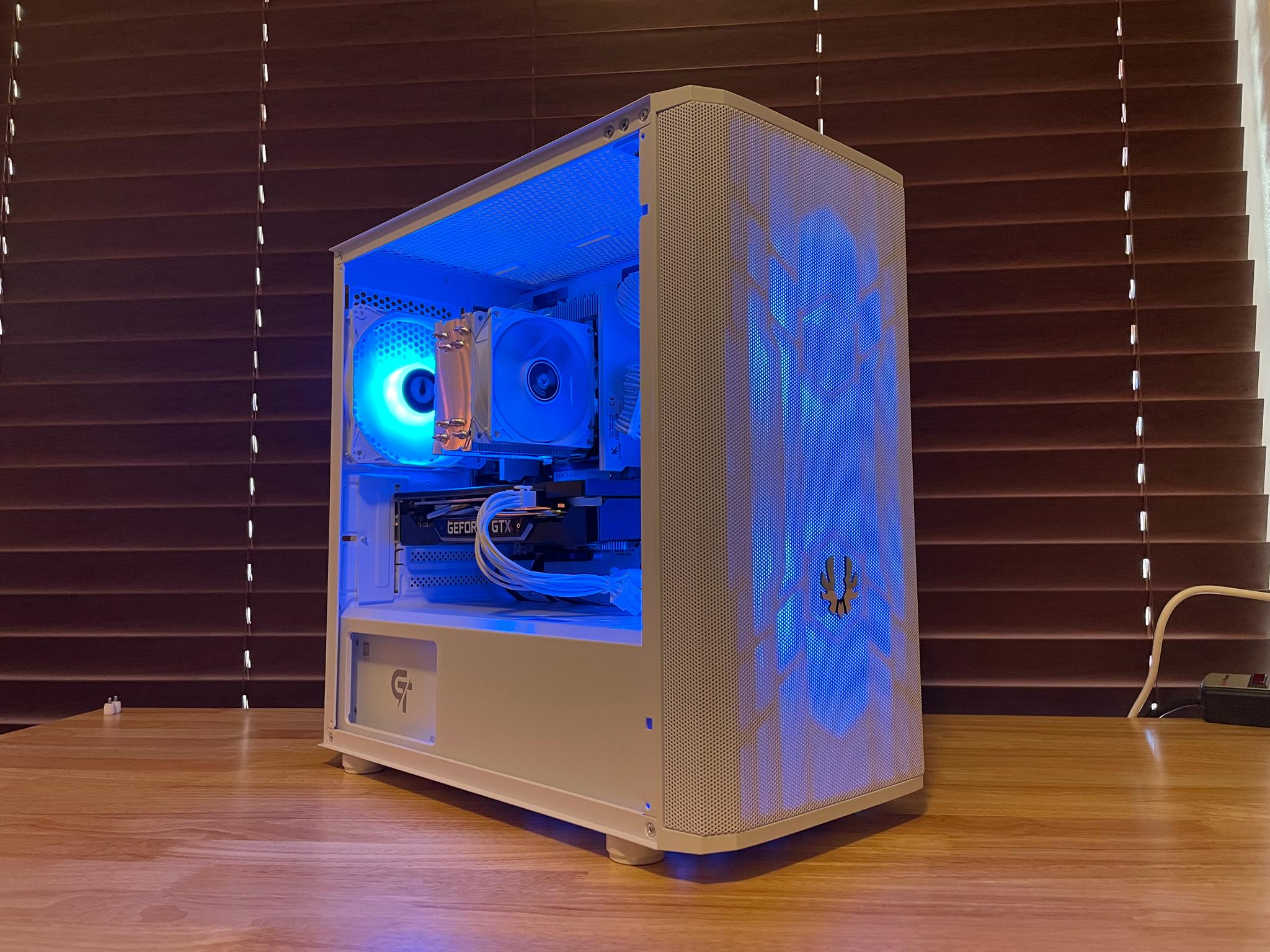 White Budget Gaming PC (Xeon E5-2630 V4 | GTX 1660 Super | 32GB RAM | 512GB SSD | Wifi)