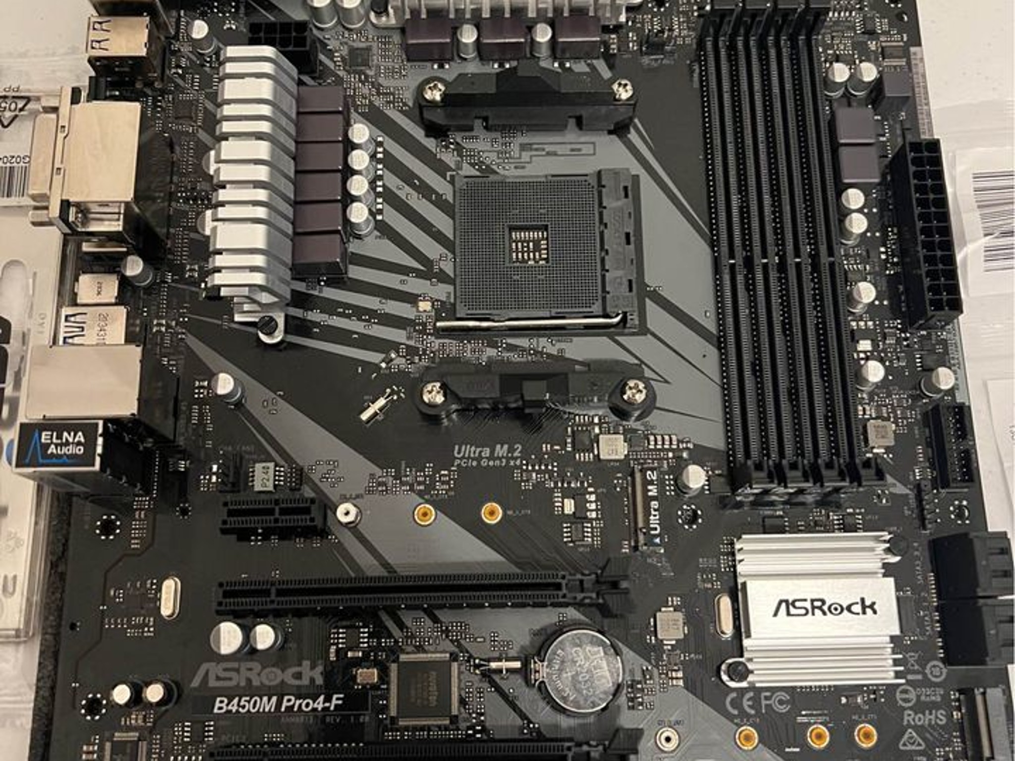 ASRock B450M PRO4-F AM4