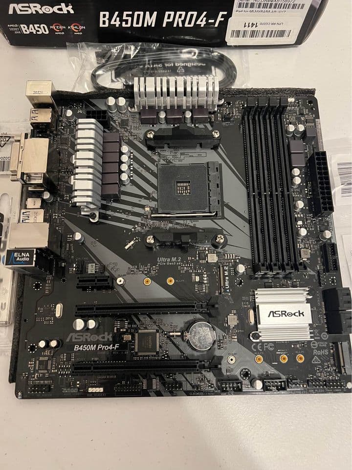 ASRock B450M PRO4-F AM4