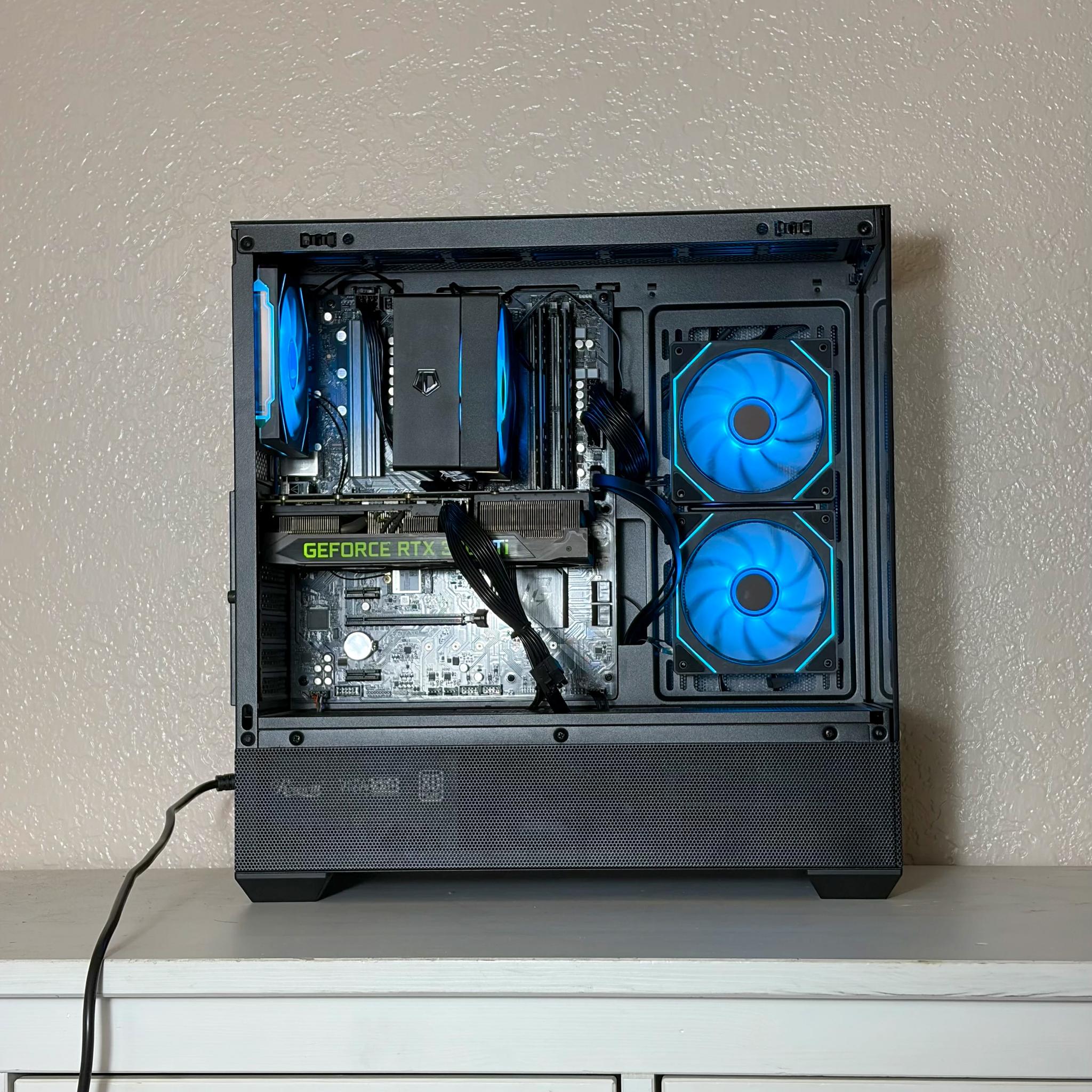 🖤3060 TI PC❤️|Ryzen 5 5500|512GB NVME|16GB DDR4|Windows 11 Pro|Wifi and BT|