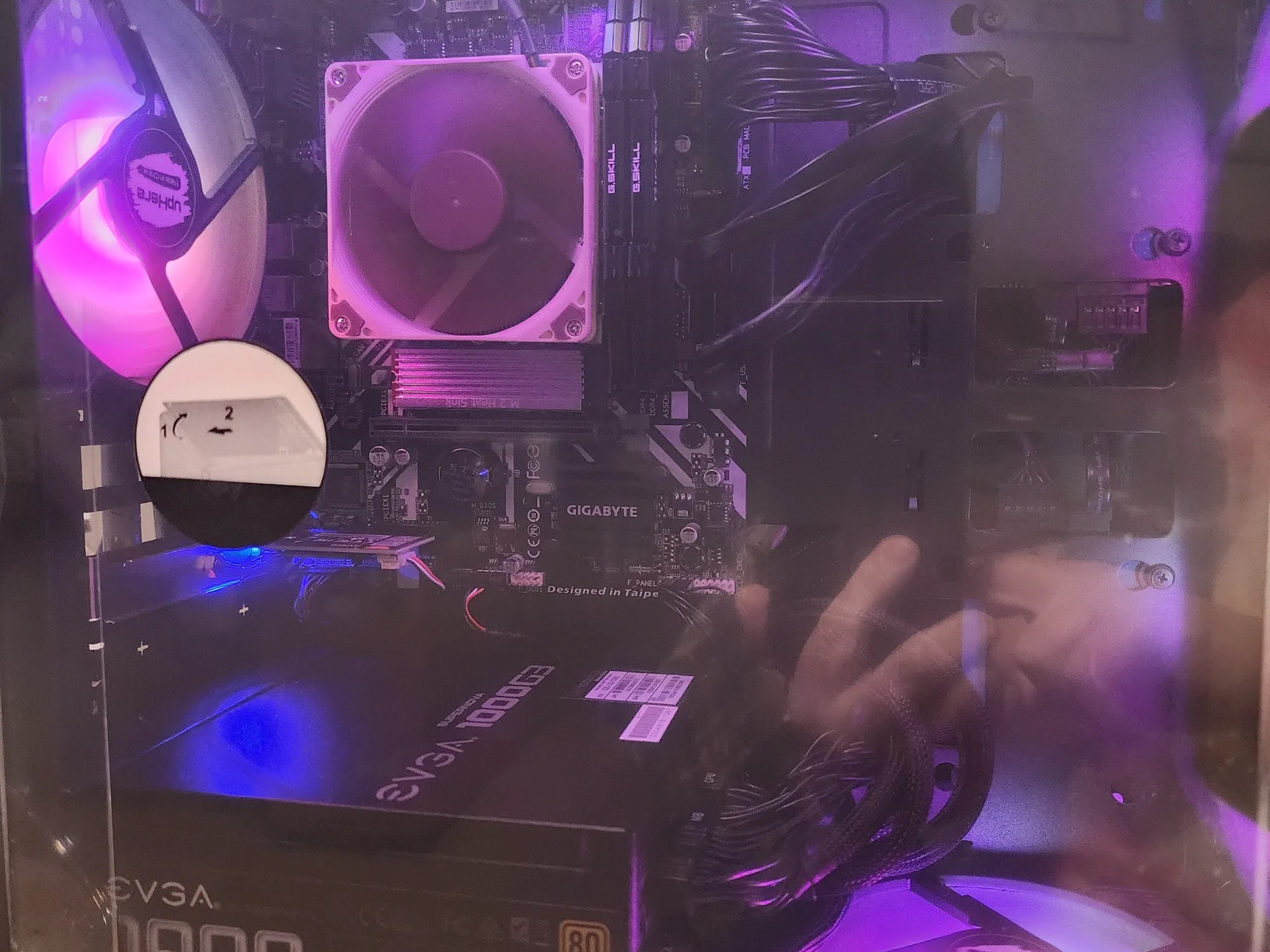 MSI AMD RX 5700 I7 9700 1000watt PSU 16GB DDR4 3200 NOS Build