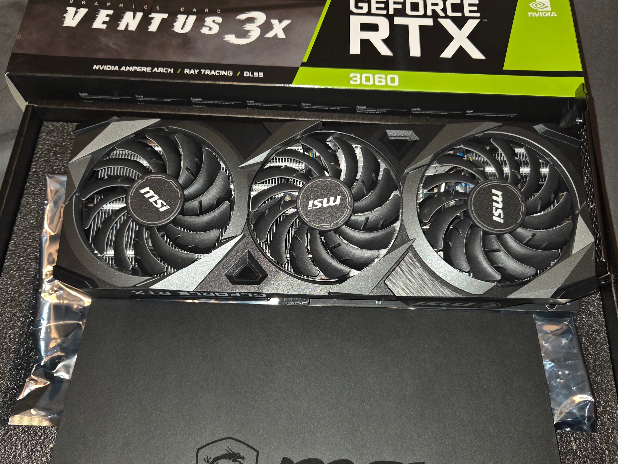 MSI GeForce RTX 3060 Ventus 3X 12G OC