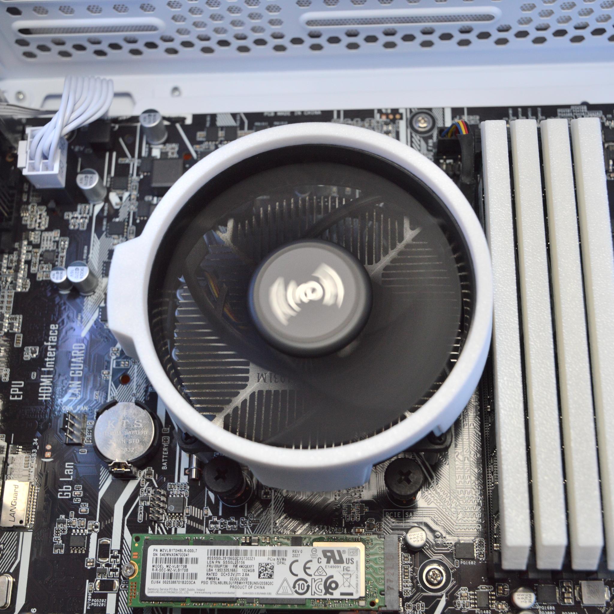 🌨️⬜| RTX 3060 Ti 8GB | AMD RYZEN 5 3600 | 16GB DDR4 RAM | 1TB NVME SSD | Snow Box |