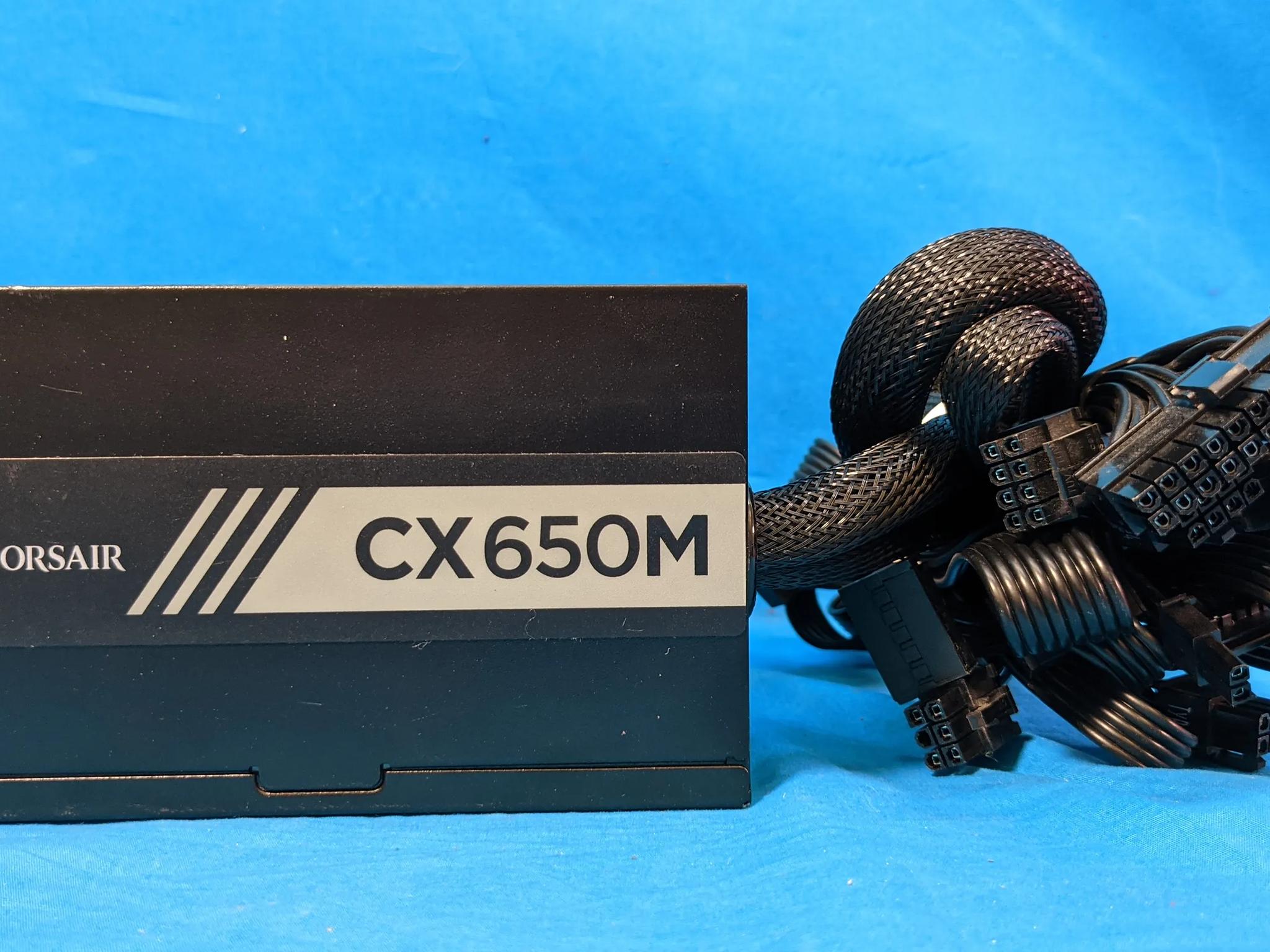 Corsair CX-Series CX650M 650W Semi-Modular 80 PLUS Bronze ATX Desktop PSU CP-9020103/75-011267