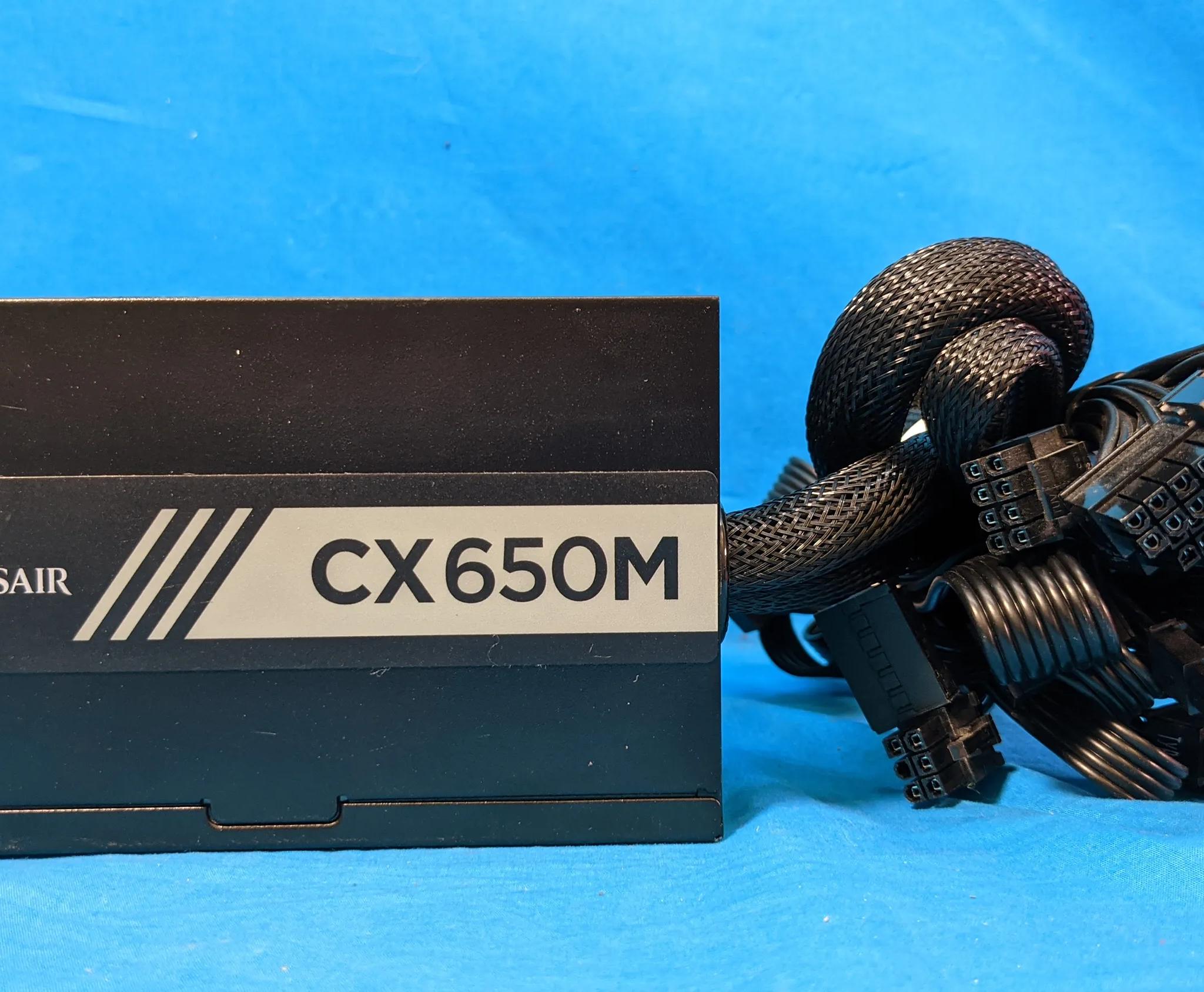 Corsair CX-Series CX650M 650W Semi-Modular 80 PLUS Bronze ATX Desktop PSU CP-9020103/75-011267