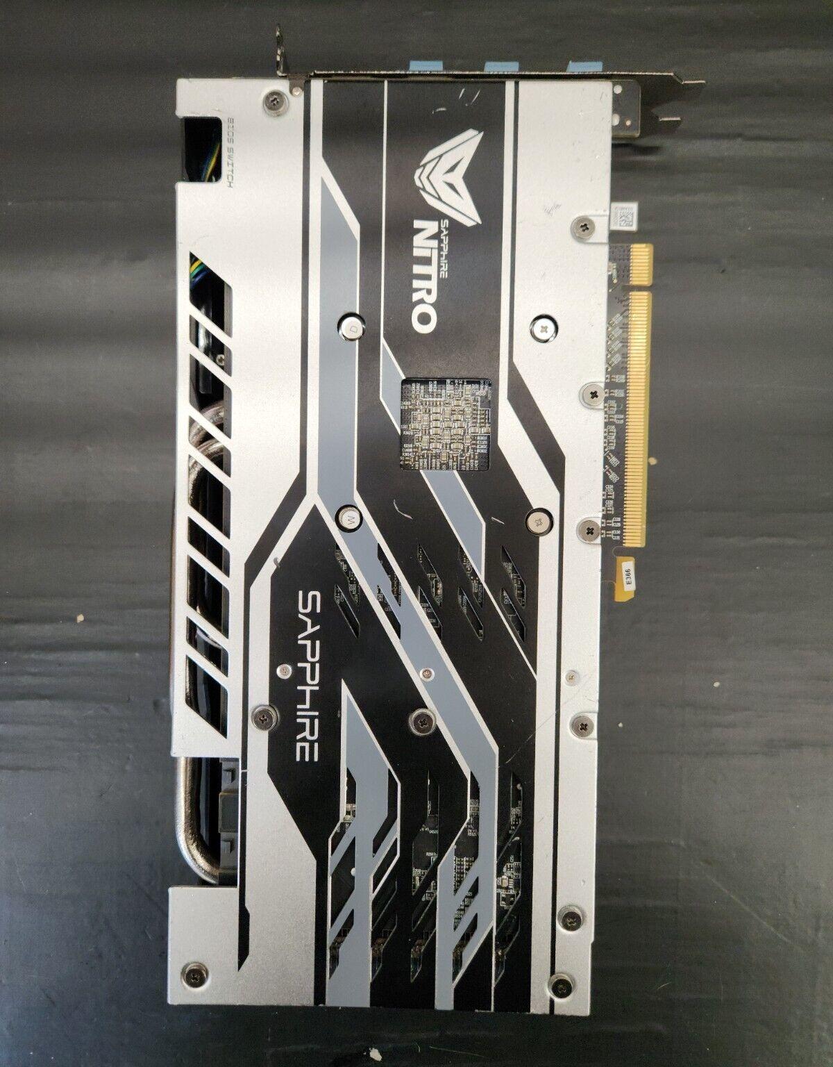 Sapphire Nitro+ Radeon RX 570 8GB GDDR5 Graphics Card - DisplayPort, HDMI, DVI