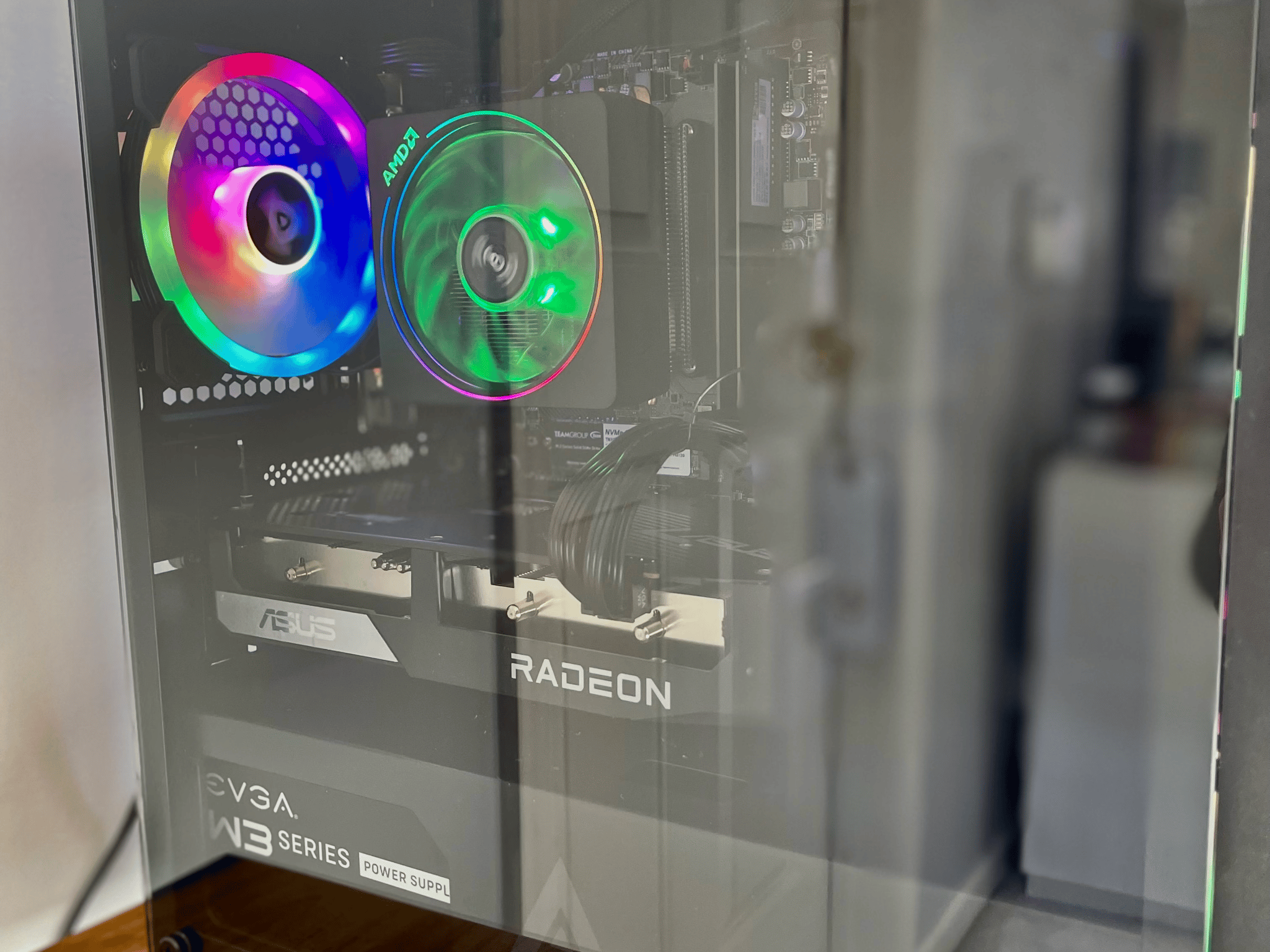 ON SALE- Budget Gamer Build Ryzen 3600x Micro Atx Gaming PC ,6600xt AMD 