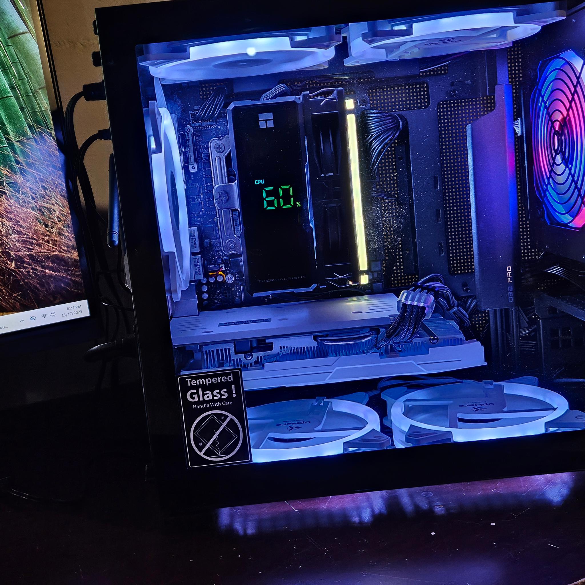 Starter Gaming PC – RGB-Loaded Powerhouse in a Compact Form!