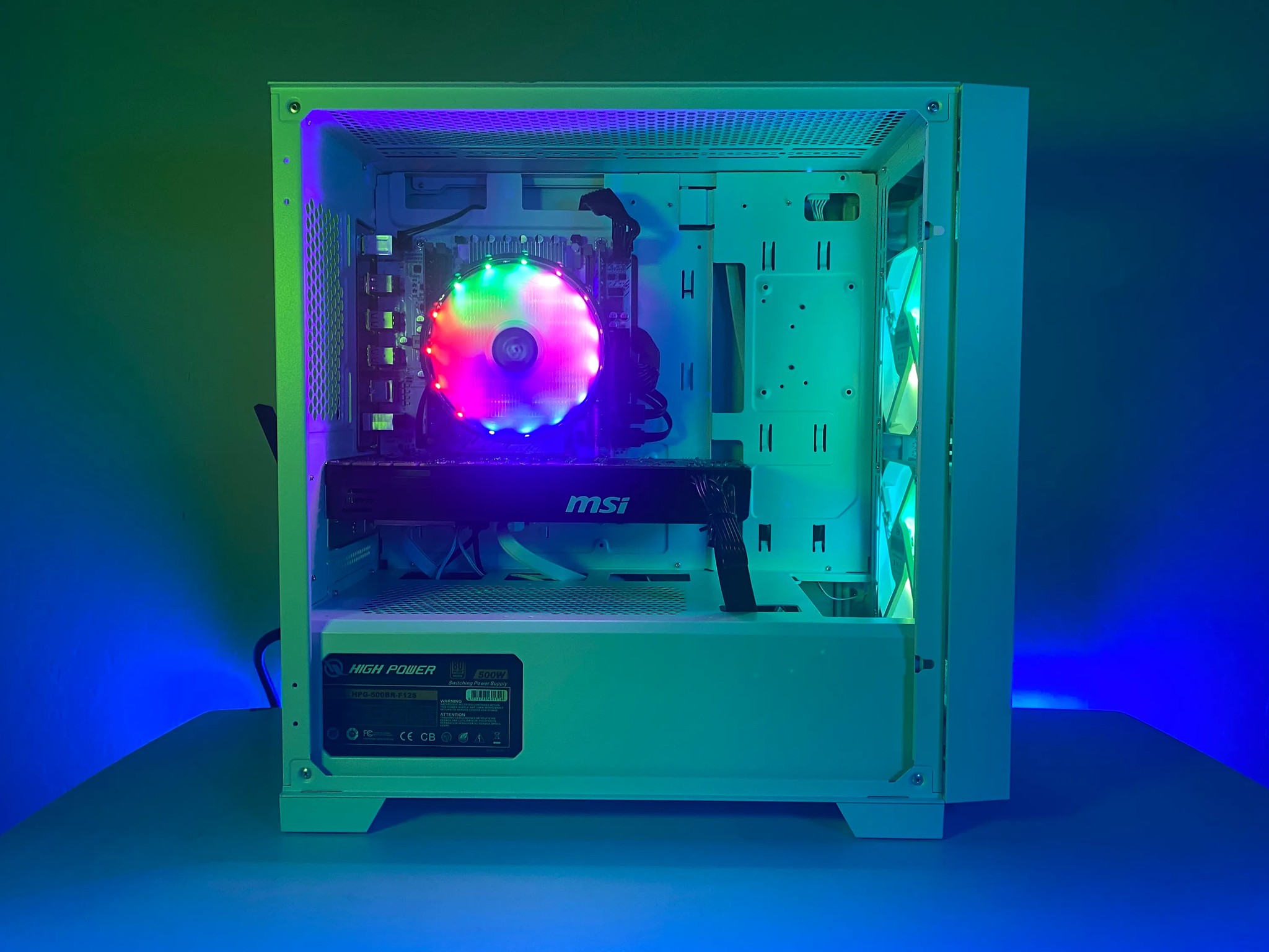 ❄️⚡Aquila V1 ❄️⚡| Custom Gaming PC | Windows 11, GTX 970, 12 Core CPU, 16gb RAM, 1.25TB Storage!
