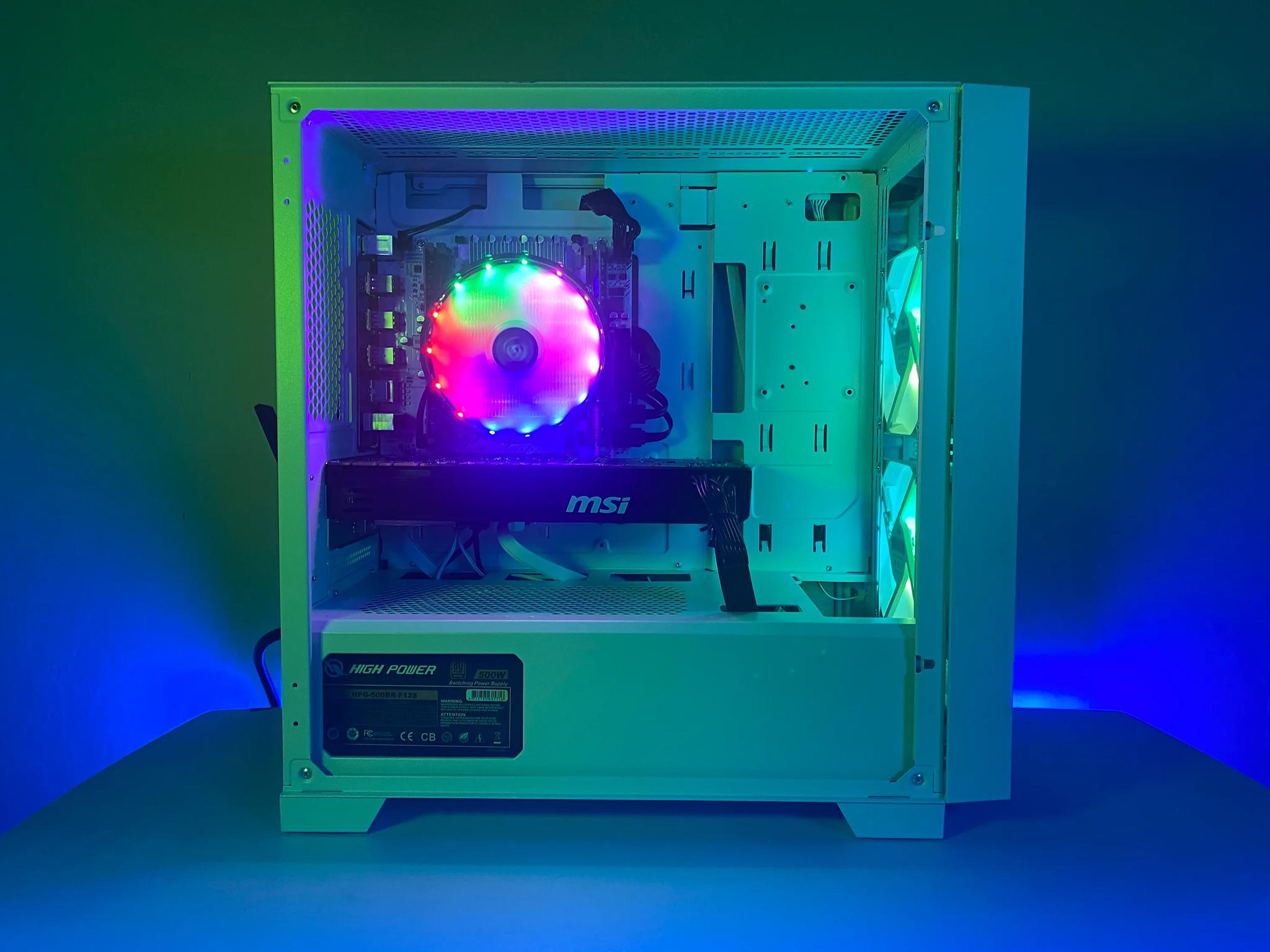❄️⚡Aquila V1 ❄️⚡| Custom Gaming PC | Windows 11, GTX 970, 12 Core CPU, 16gb RAM, 1.25TB Storage!