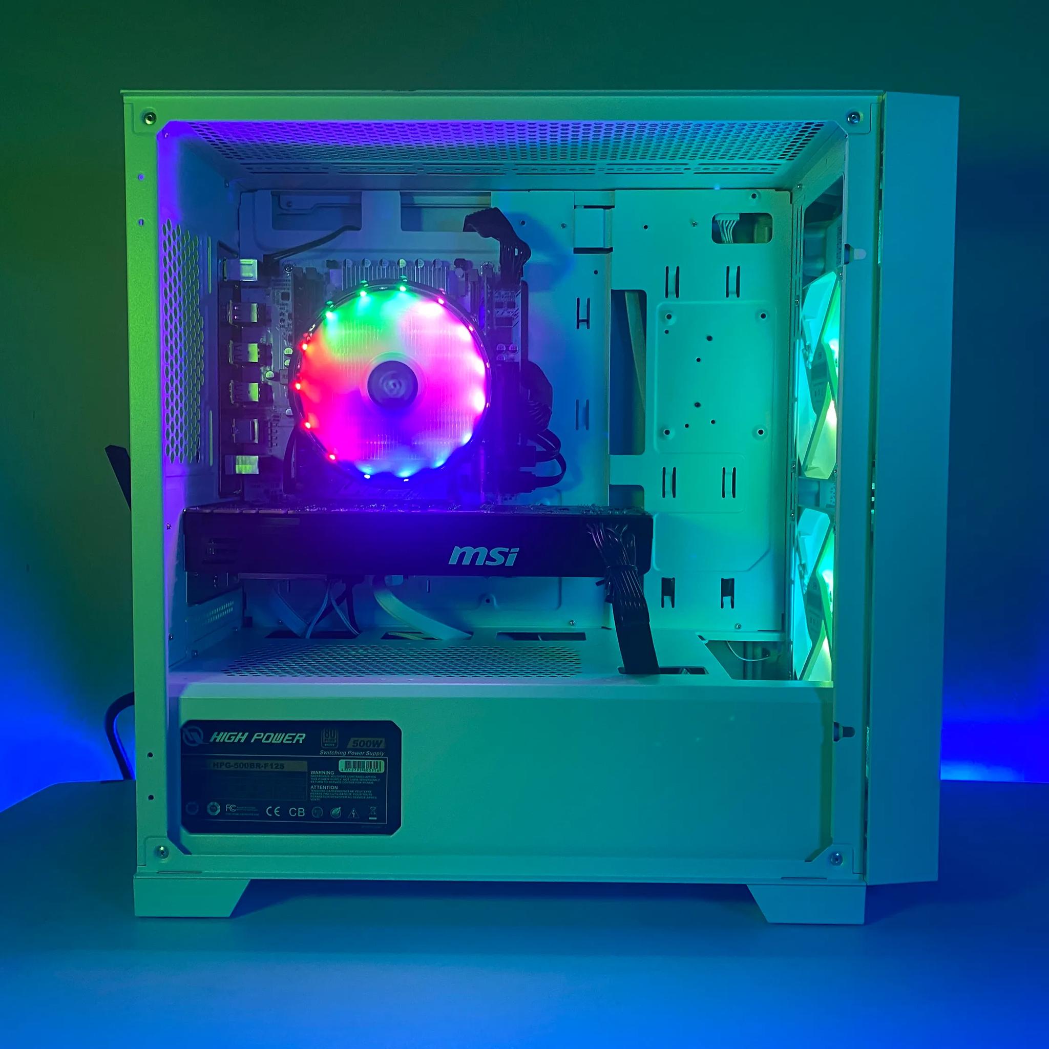 ❄️⚡Aquila V1 ❄️⚡| Custom Gaming PC | Windows 11, GTX 970, 12 Core CPU, 16gb RAM, 1.25TB Storage!