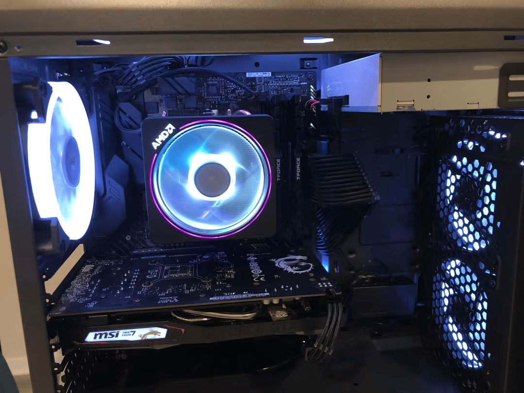 GTX 1650 Super/ Ryzen 5 2600x/ TUF B450 plus Custom PC