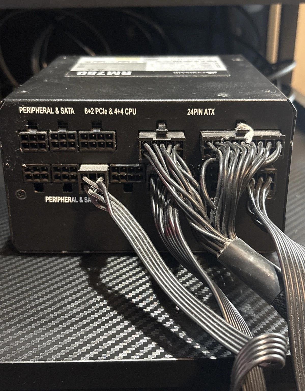 CORSAIR RM750x 750W Fully Modular ATX Power Supply 80 PLUS Gold