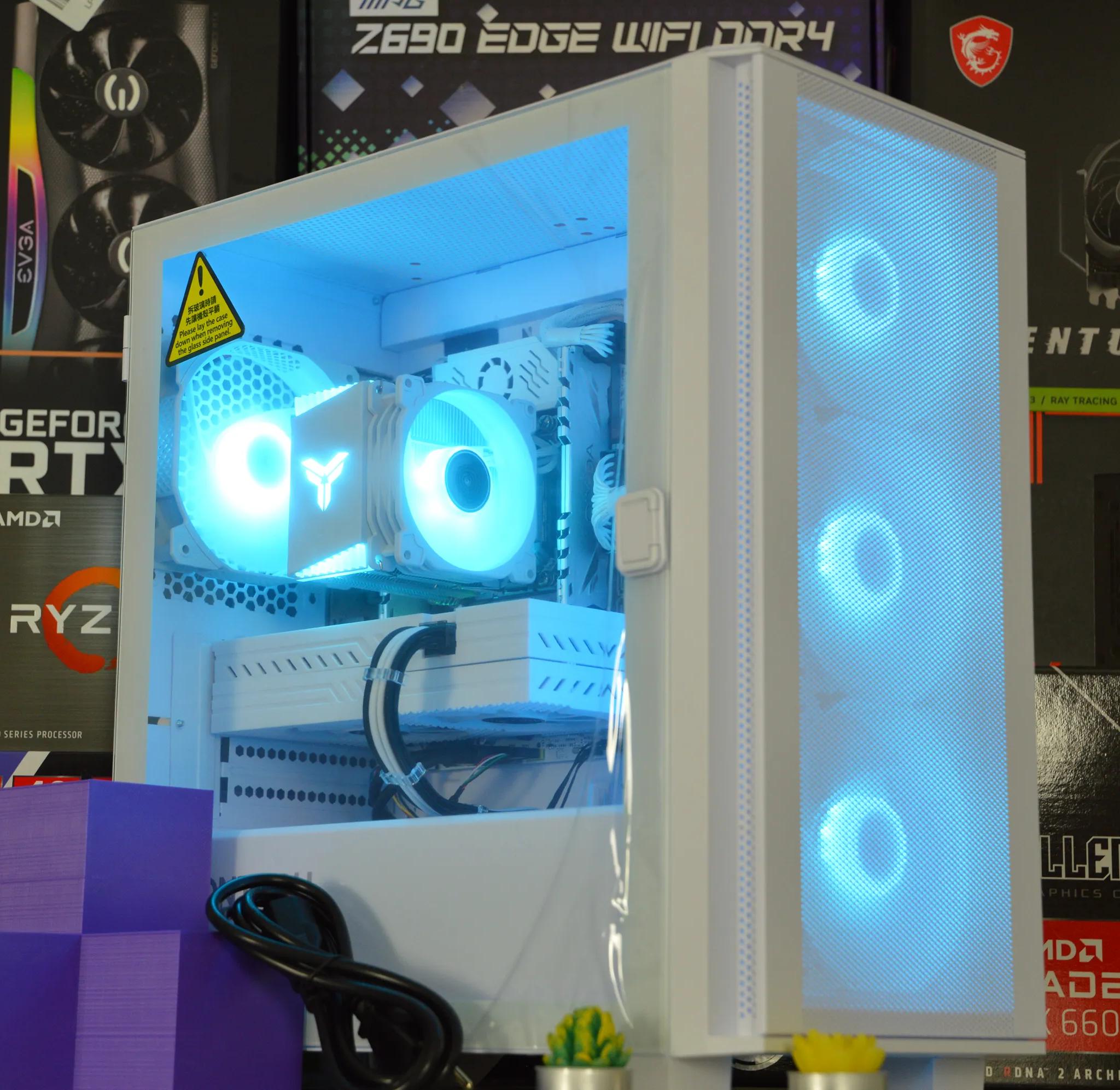 ⚪⚪| RX 580 8GB | INTEL XEON E5 2670 V3 | 16GB DDR4 RAM | 1TB NVME SSD | White-Out 2.0 |
