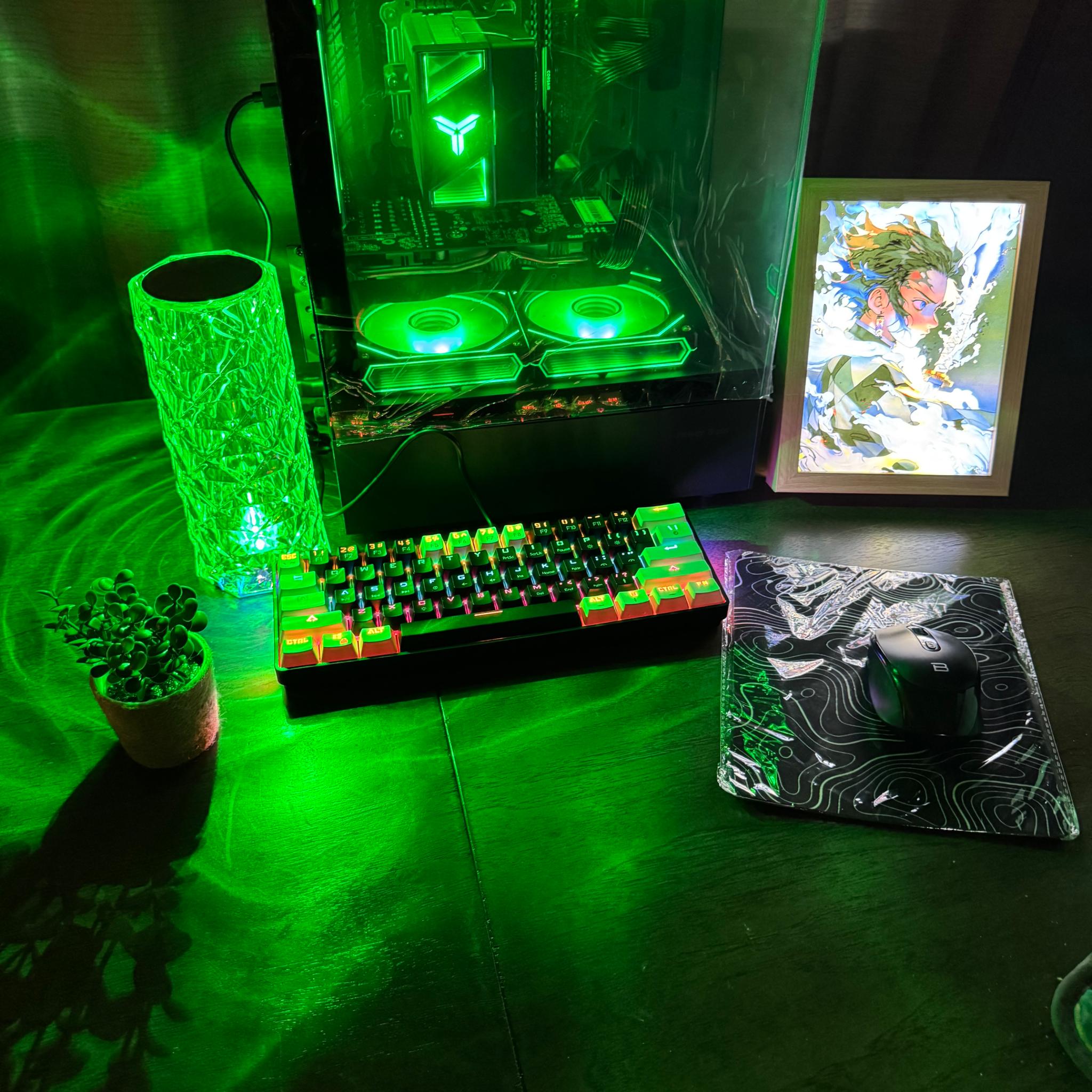 Fire Tech Labs: midnight Moodz i5 12400f/ RTX 2060 SUPER/ 1TB SSD/ 16gb DDR 4 3600/ Seaview case